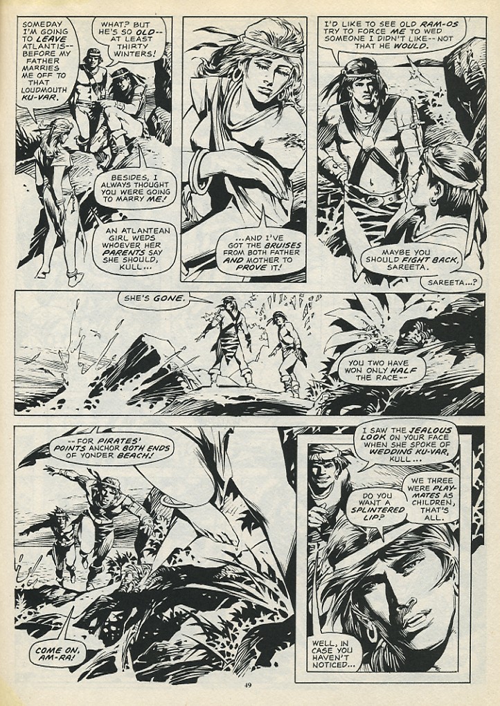 Read online The Savage Sword Of Conan comic -  Issue #196 - 51