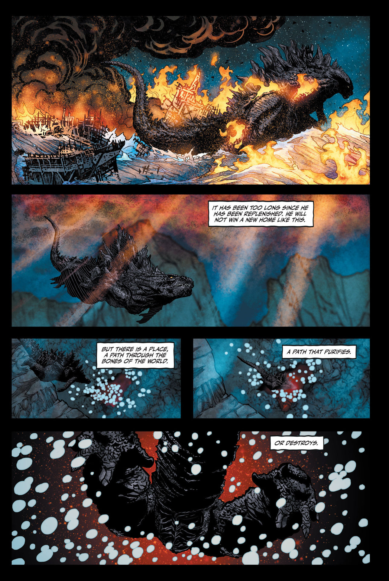 Read online Godzilla Dominion comic -  Issue # Full - 49