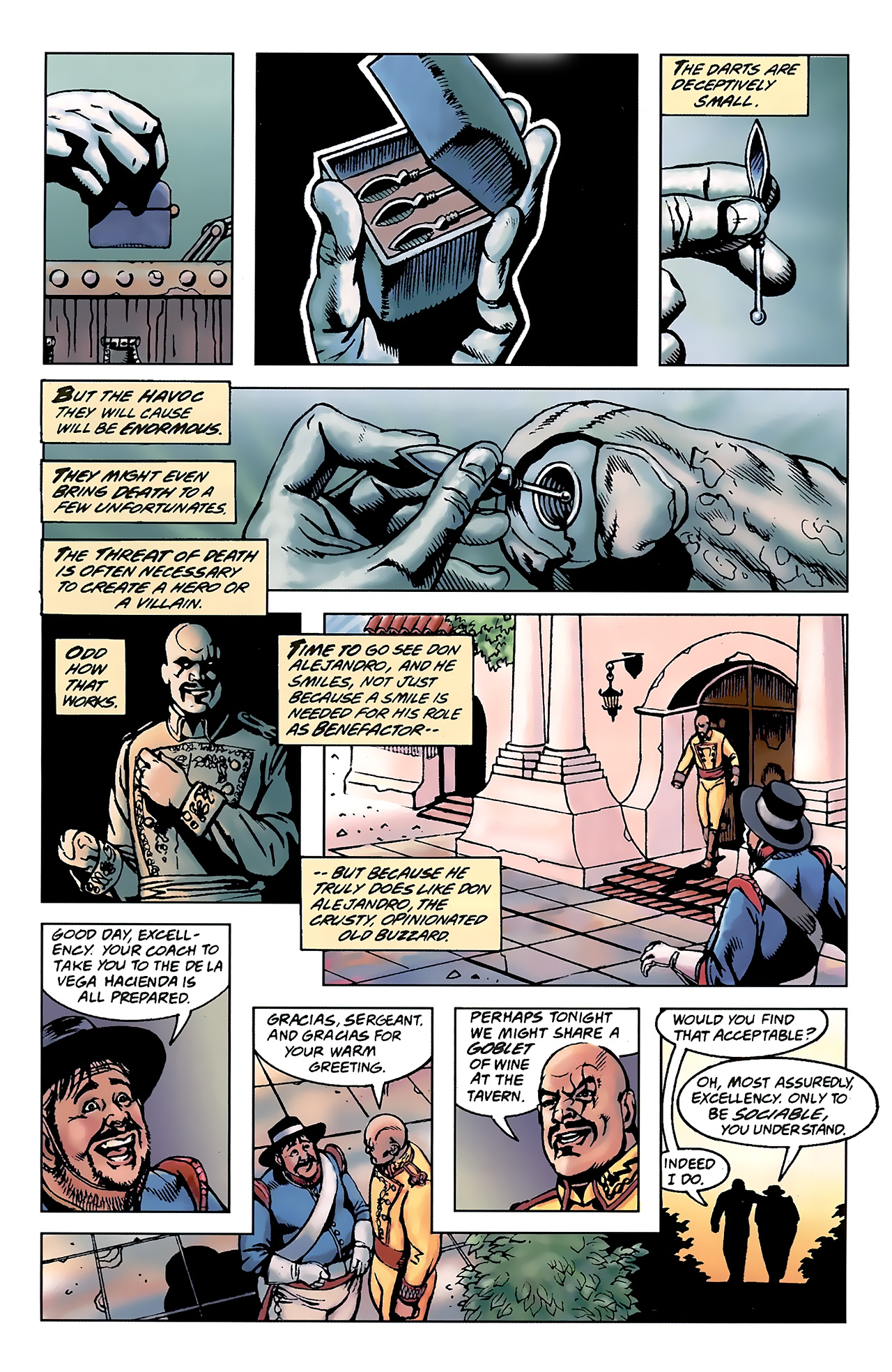 Read online Zorro: Matanzas comic -  Issue #1 - 12