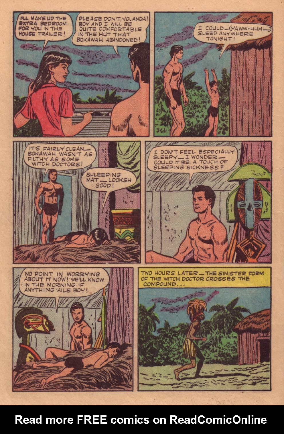 Read online Tarzan (1948) comic -  Issue #22 - 12