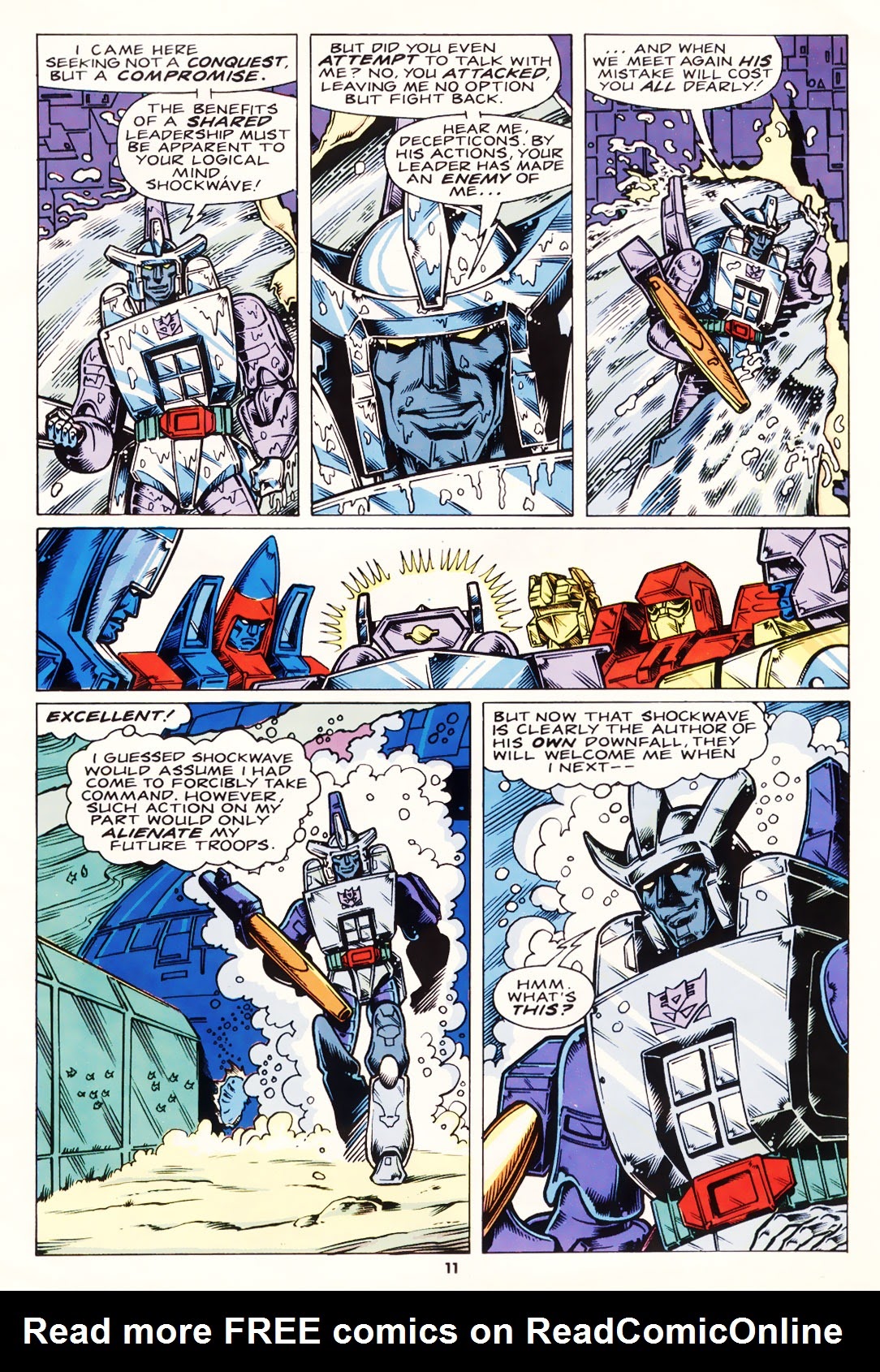 Read online The Transformers (UK) comic -  Issue #153 - 11