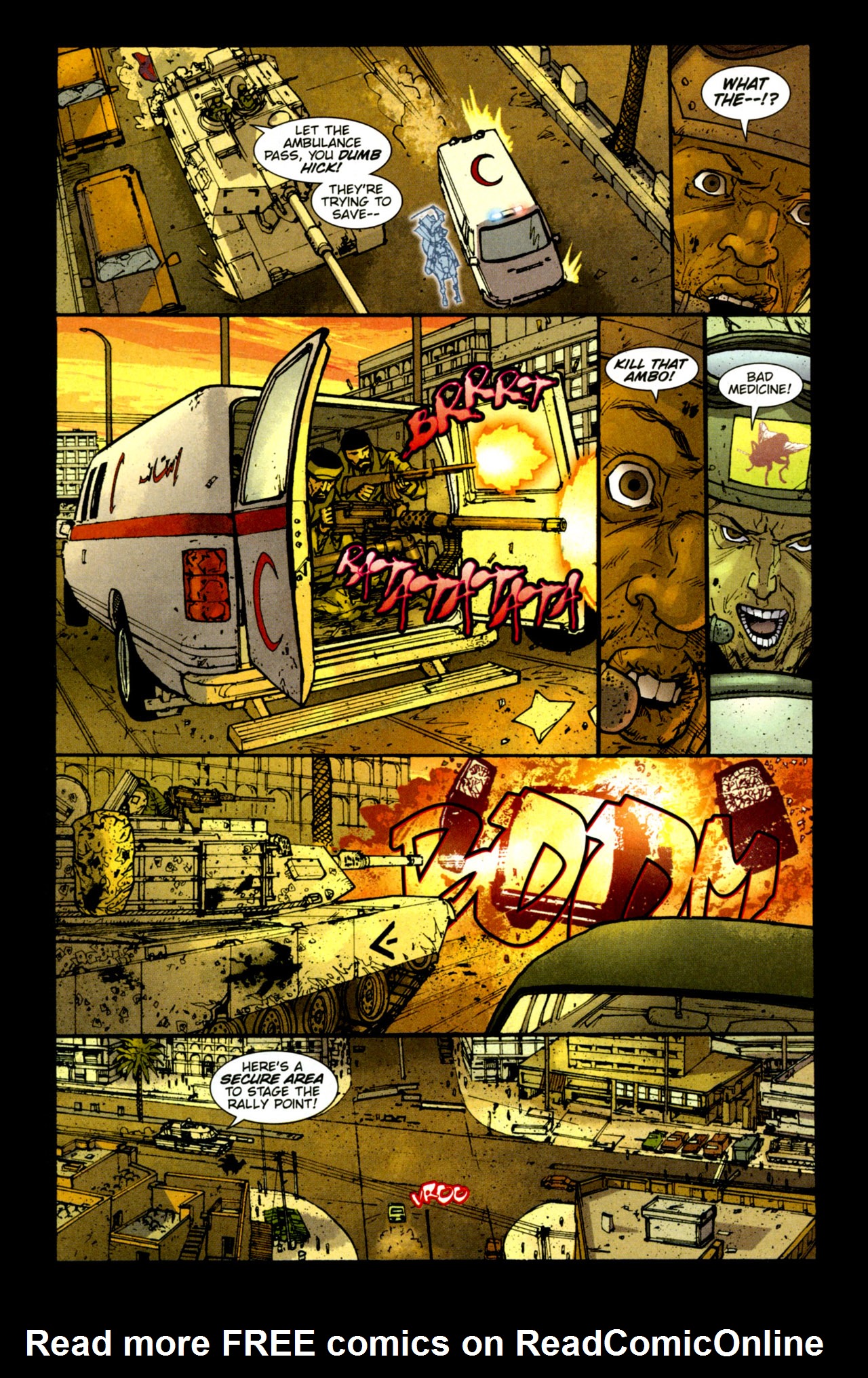 Read online The Haunted Tank comic -  Issue #5 - 4