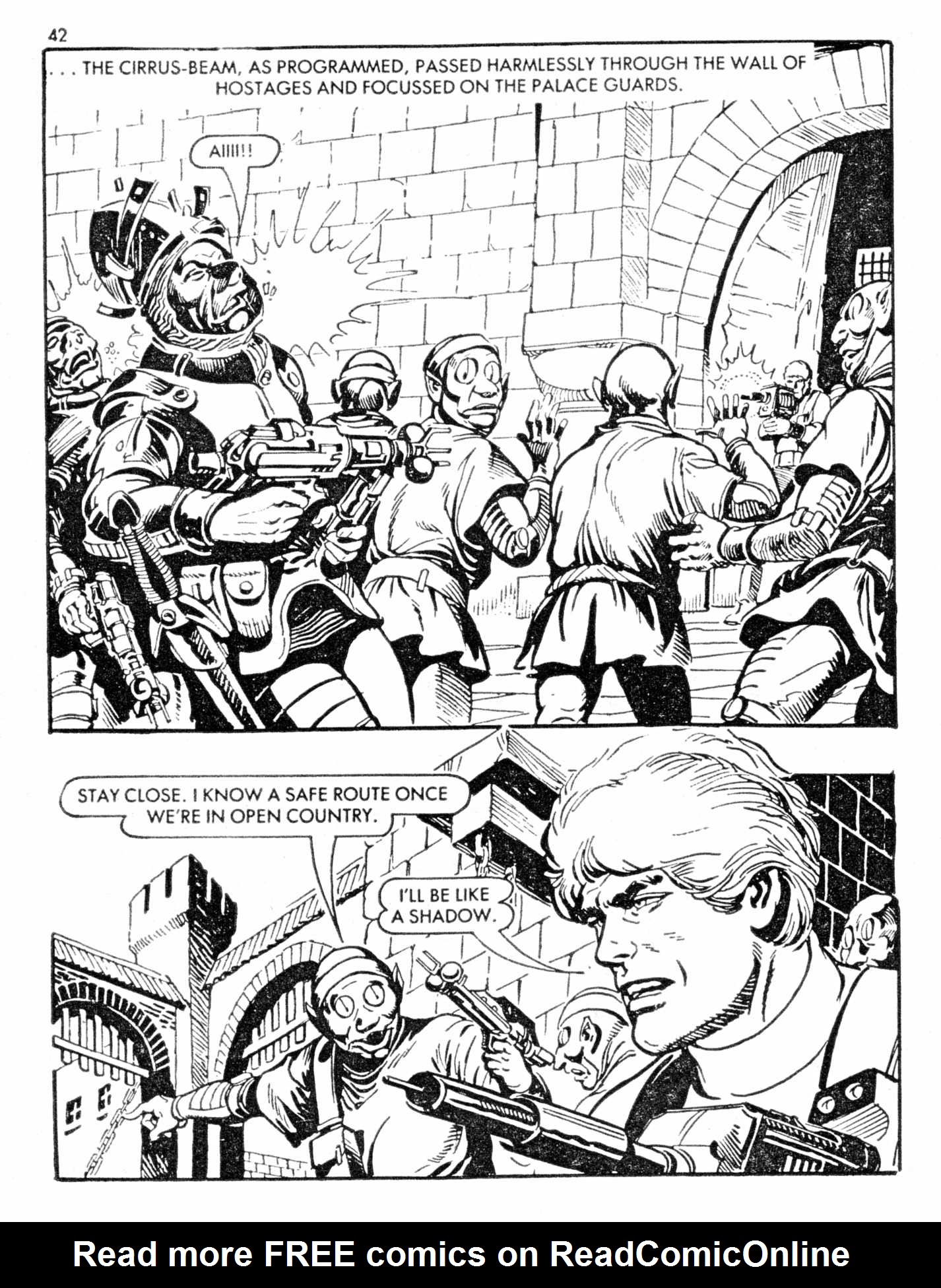 Read online Starblazer comic -  Issue #146 - 42