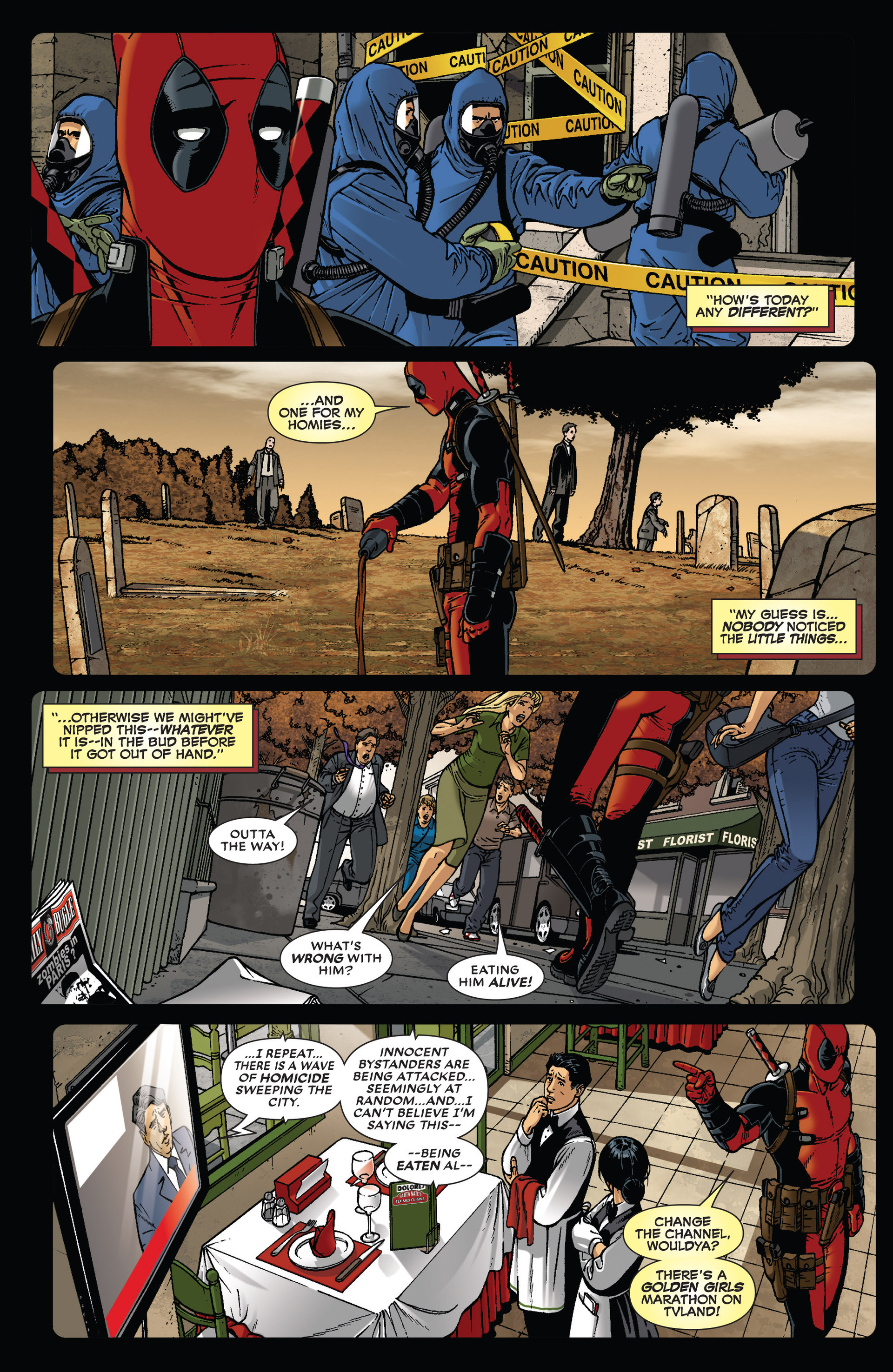 Read online Night of the Living Deadpool comic -  Issue #1 - 9