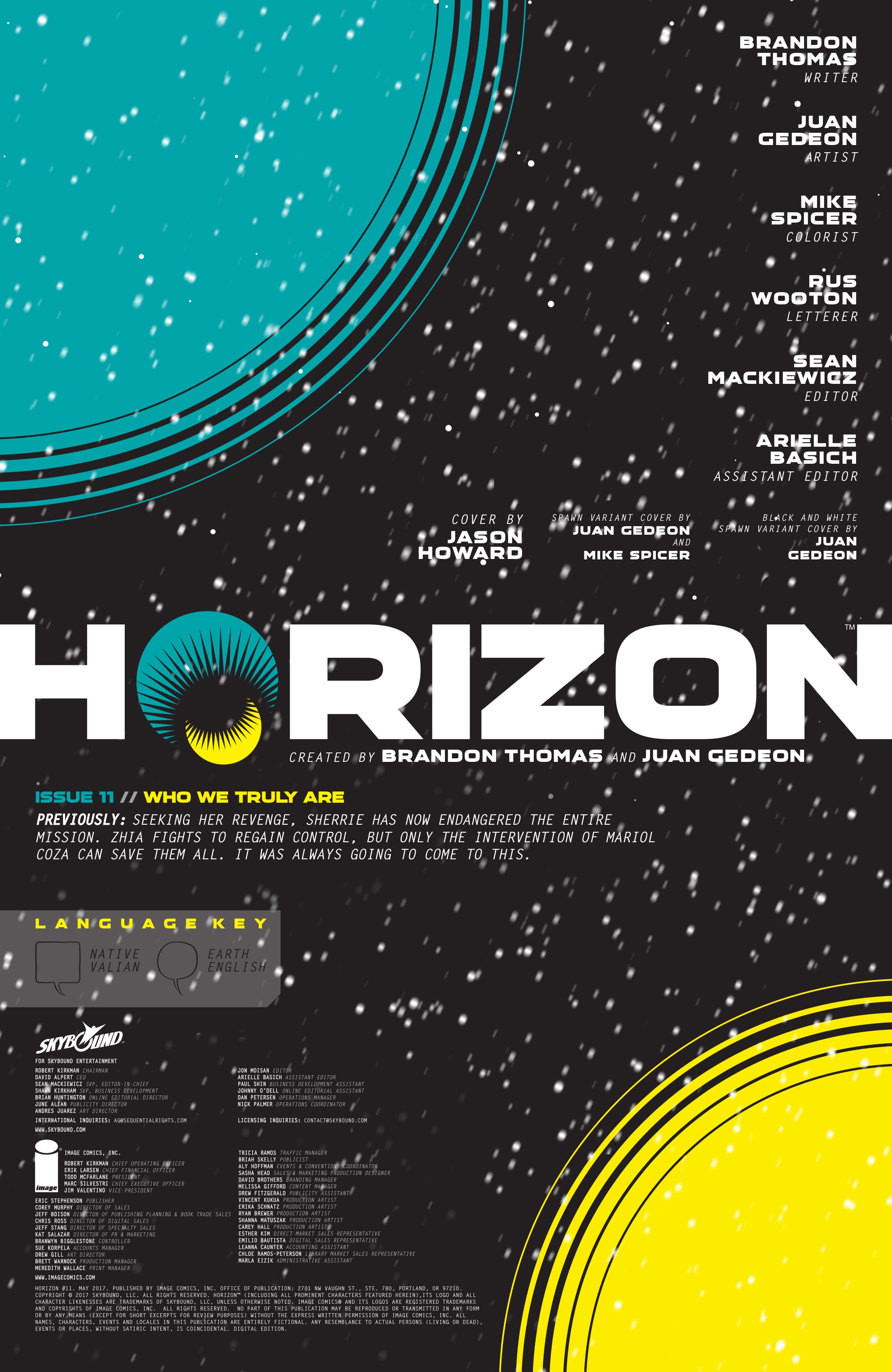 Read online Horizon comic -  Issue #11 - 2