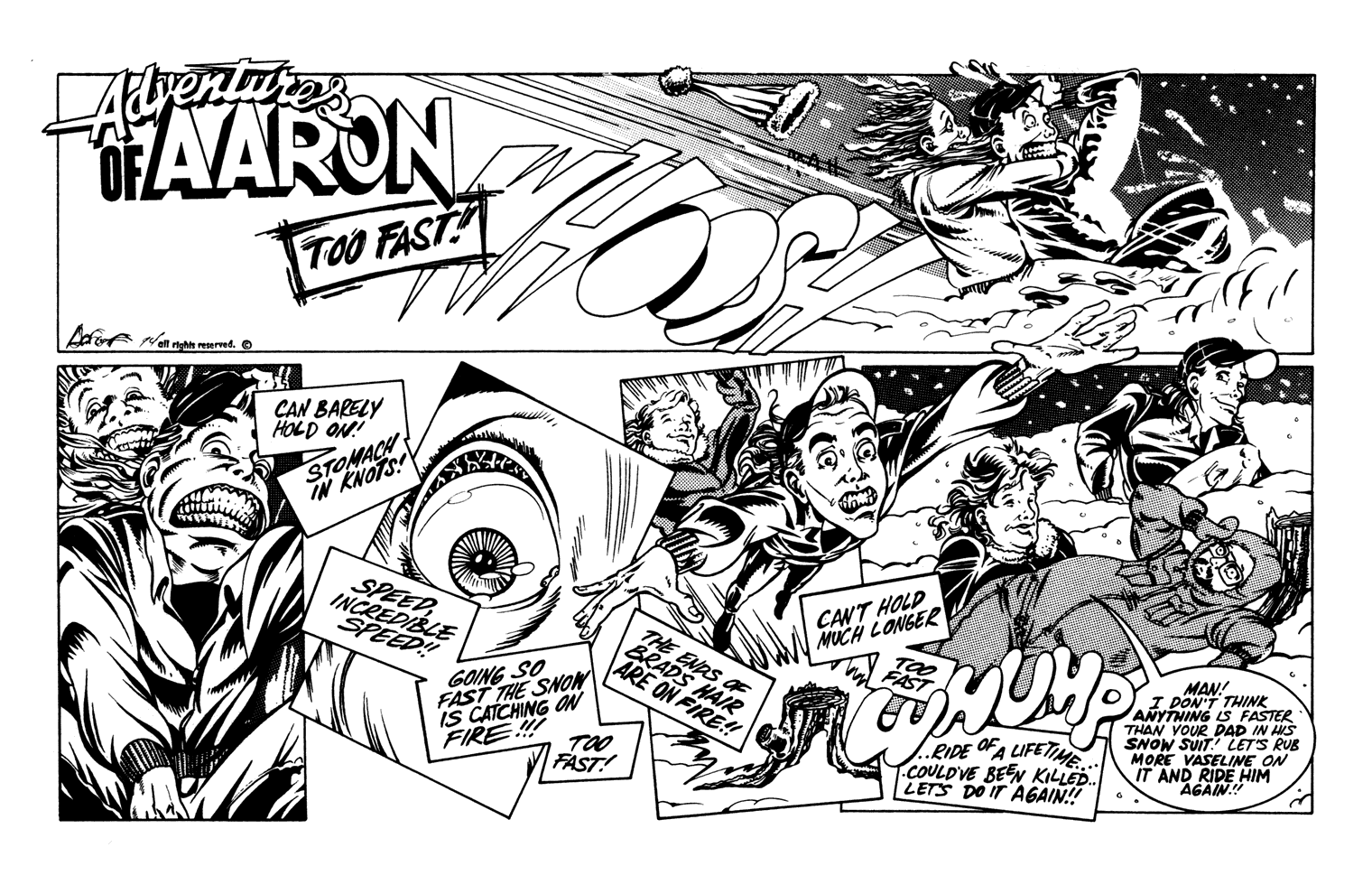 Read online Aaron Strips comic -  Issue #2 - 12