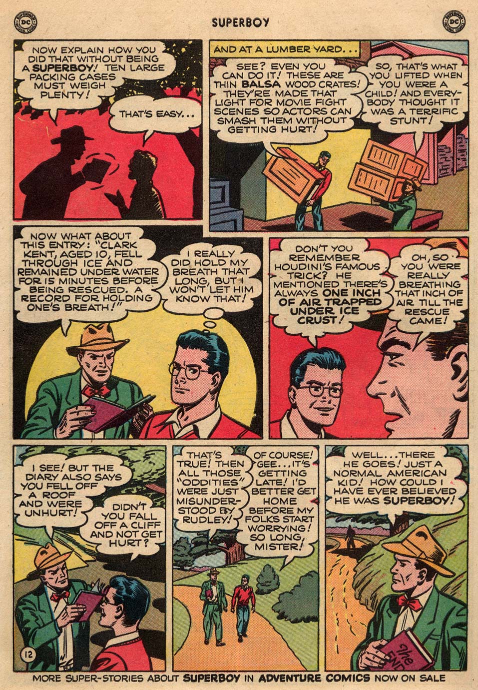 Read online Superboy (1949) comic -  Issue #7 - 43
