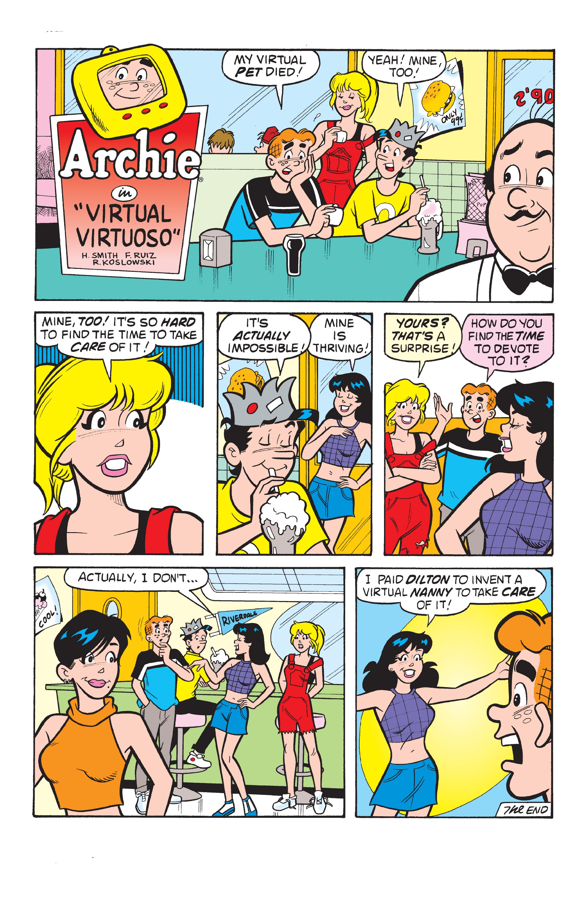 Read online Archie's Pal Jughead Comics comic -  Issue #110 - 16