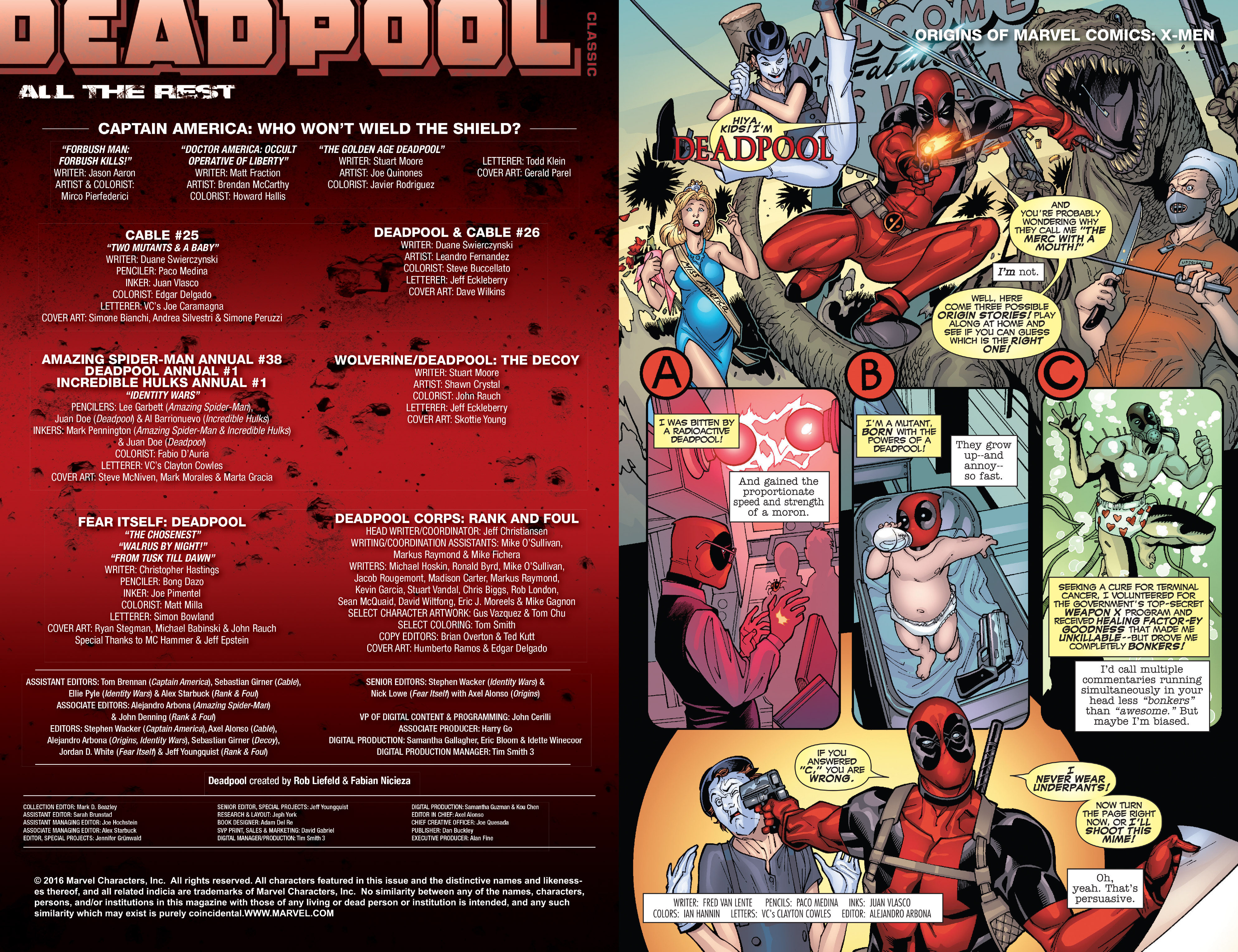 Deadpool And Godzilla Porn - Deadpool Classic Tpb 15 Part 1 | Read Deadpool Classic Tpb 15 Part 1 comic  online in high quality. Read Full Comic online for free - Read comics  online in high quality .