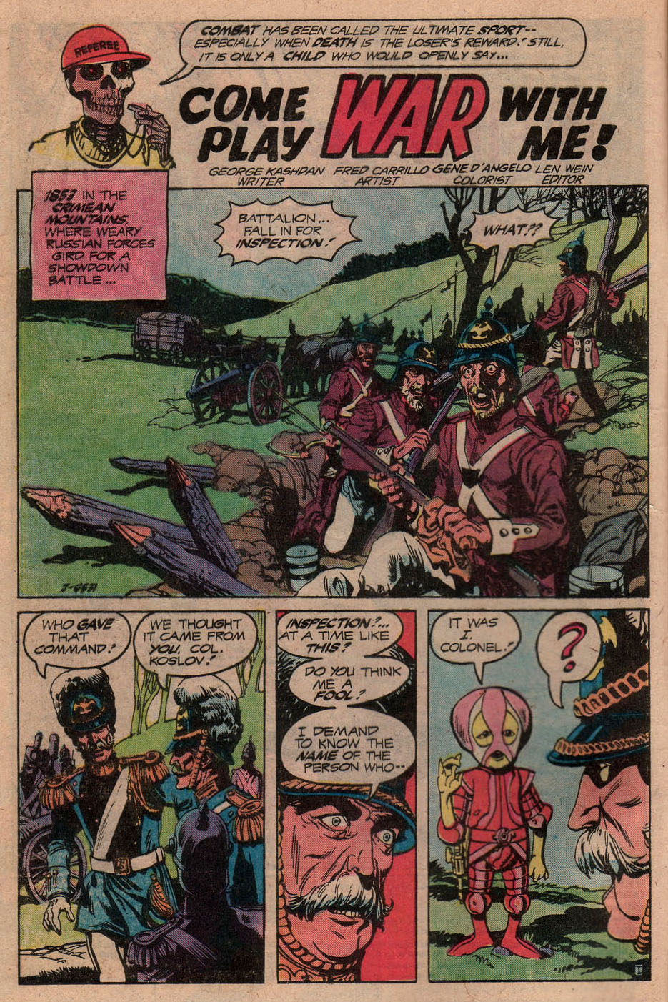 Read online Weird War Tales (1971) comic -  Issue #95 - 4