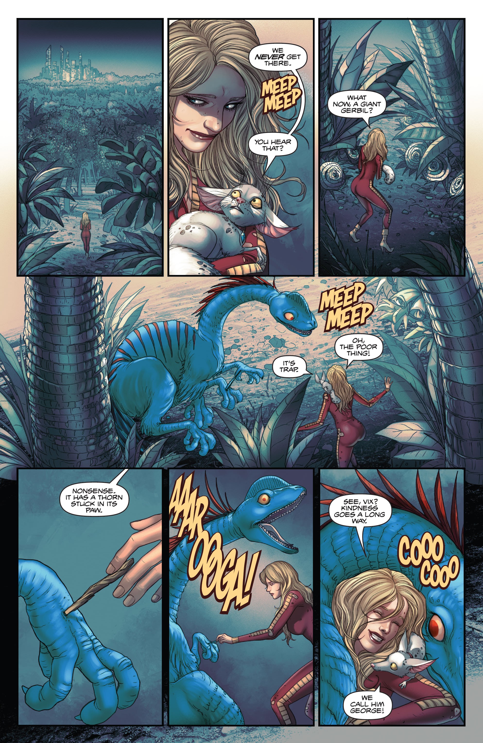 Read online Barbarella (2021) comic -  Issue #7 - 17
