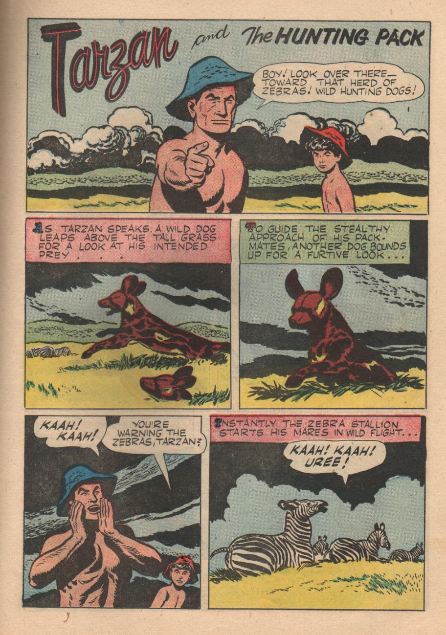 Read online Tarzan (1948) comic -  Issue #84 - 19