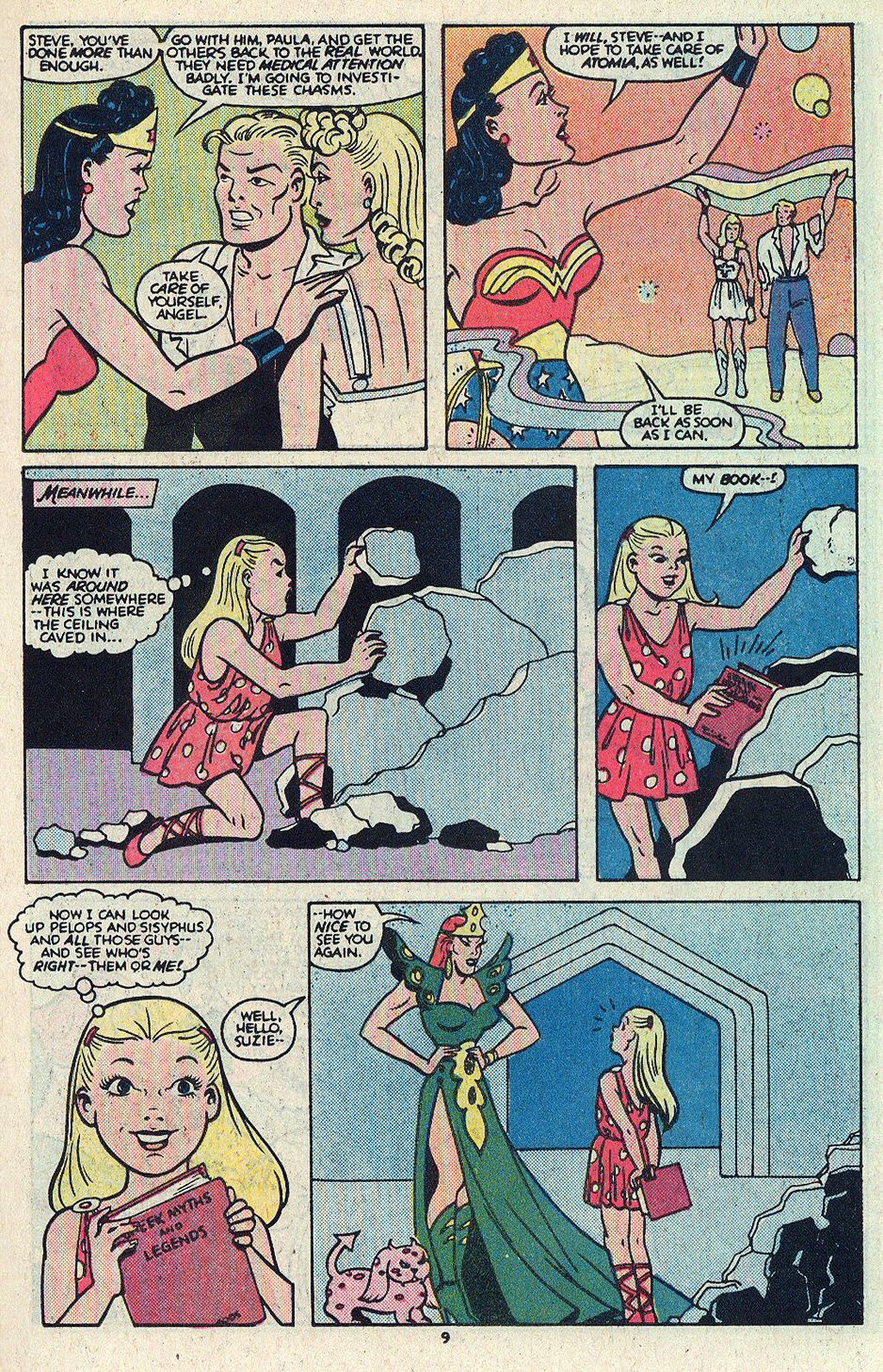 Read online The Legend of Wonder Woman (1986) comic -  Issue #4 - 10