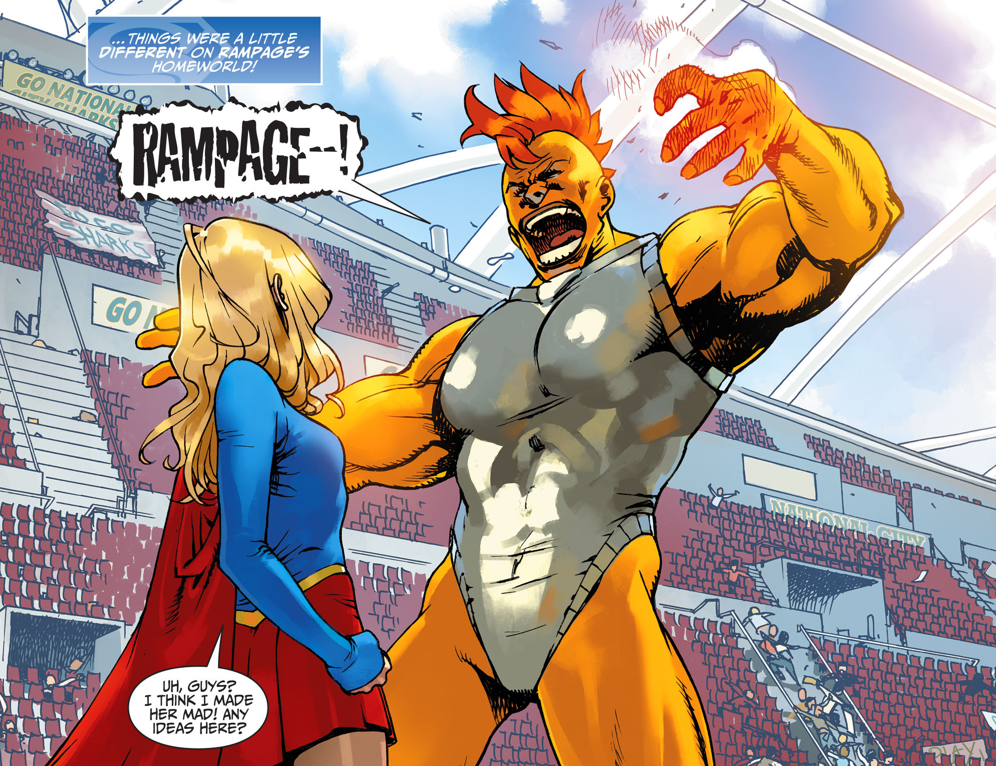 Read online Adventures of Supergirl comic -  Issue #1 - 5