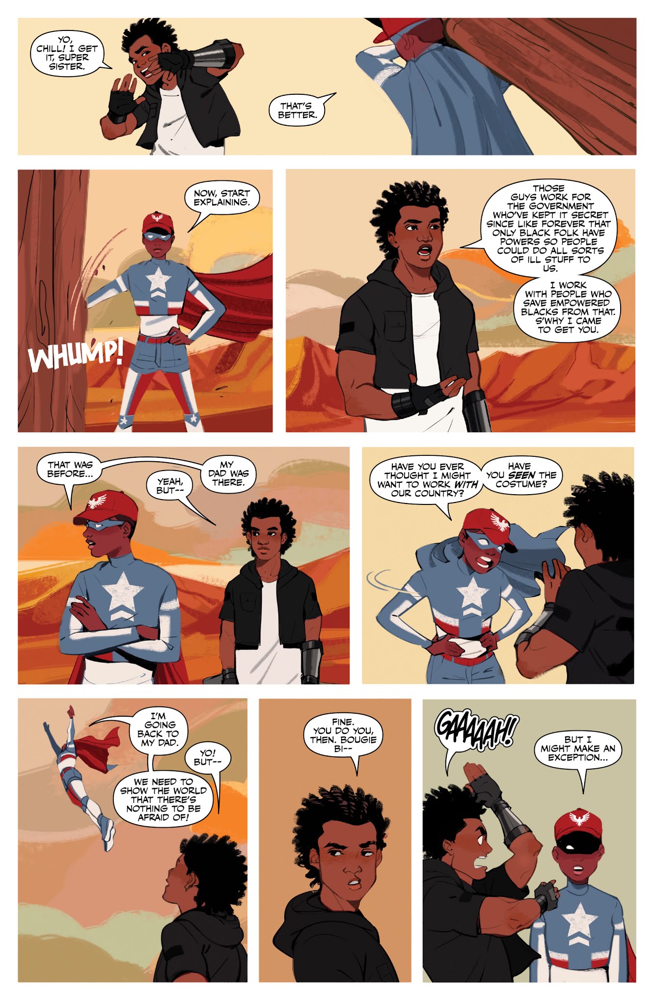 Read online Black AF America's Sweetheart comic -  Issue # TPB - 18