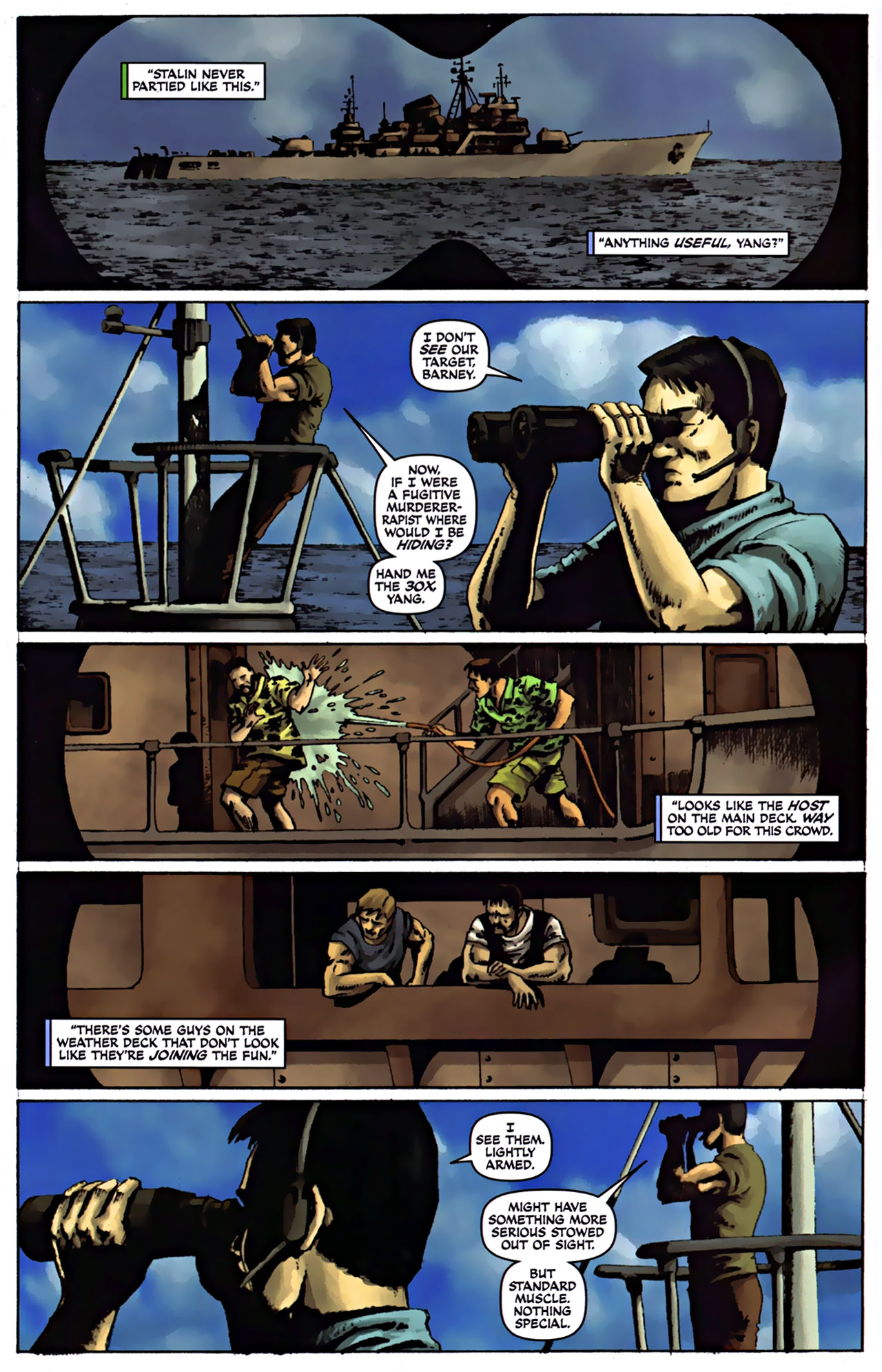 Read online The Expendables comic -  Issue #3 - 4