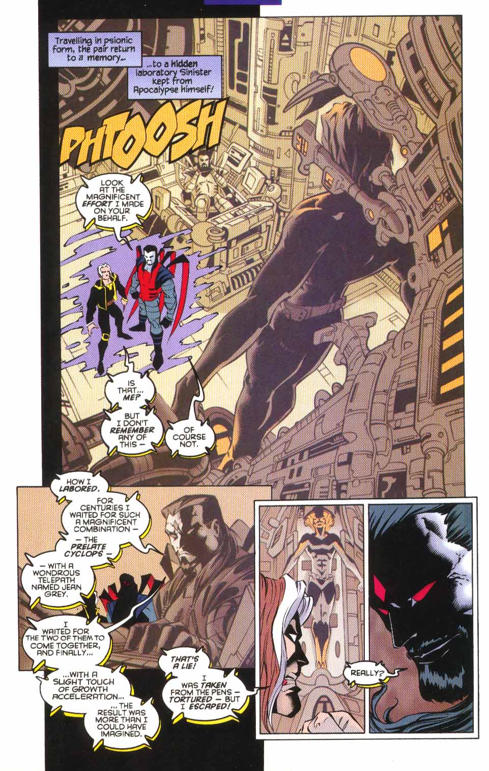 Read online X-Man comic -  Issue #4 - 9