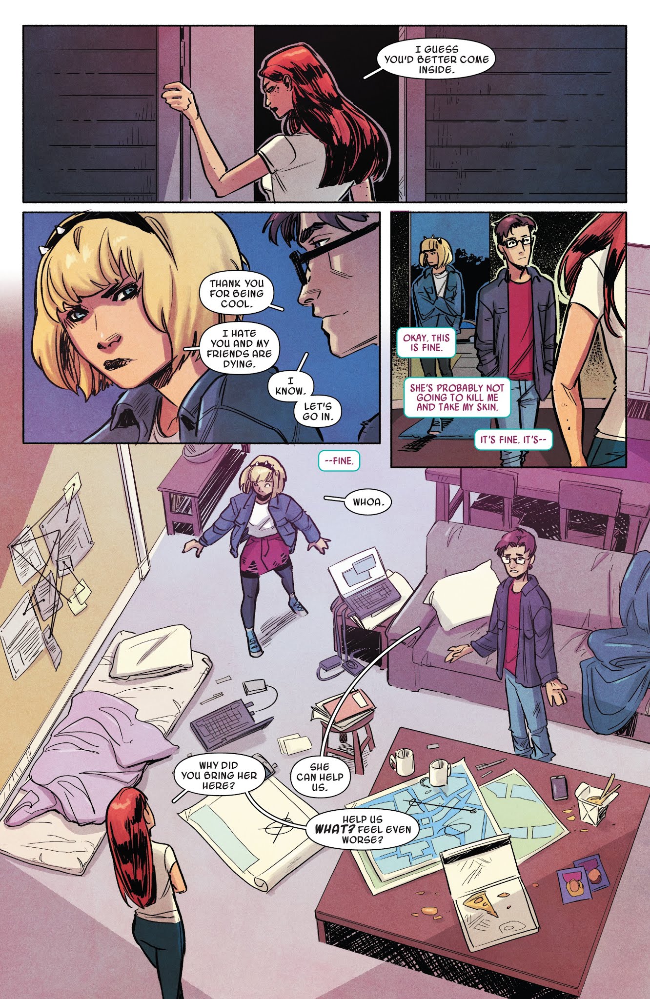 Read online Spider-Gwen: Ghost-Spider comic -  Issue #2 - 18