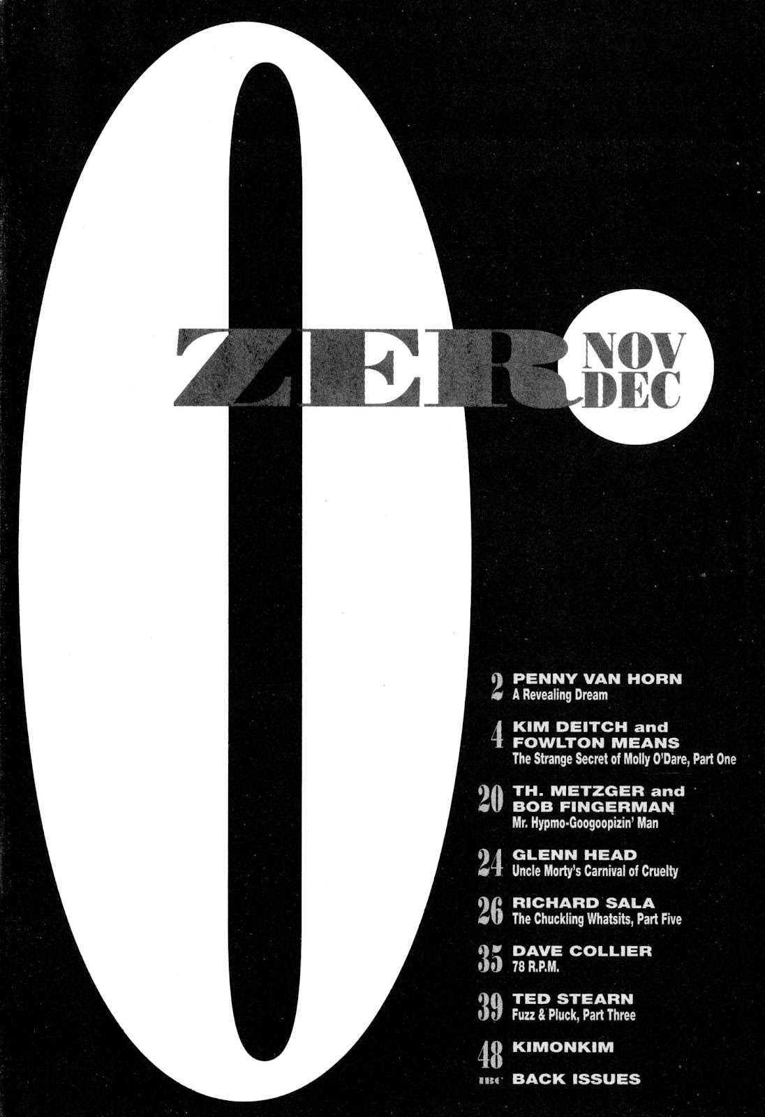 Zero Zero issue 6 - Page 3