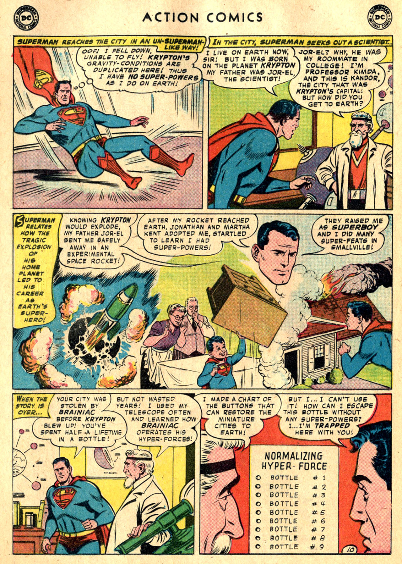 Read online Action Comics (1938) comic -  Issue #242 - 12