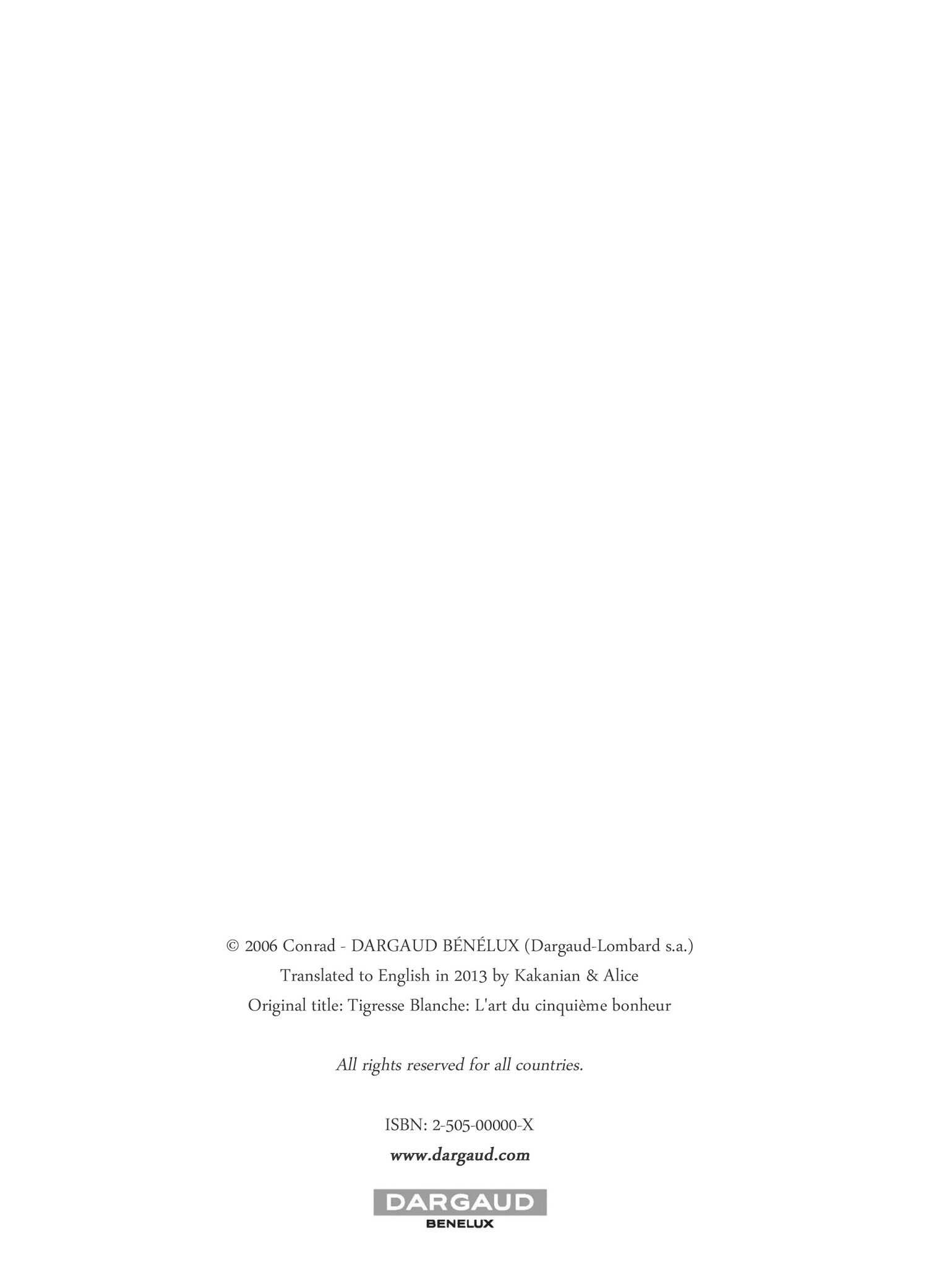 Read online Tigresse Blanche comic -  Issue #3 - 3