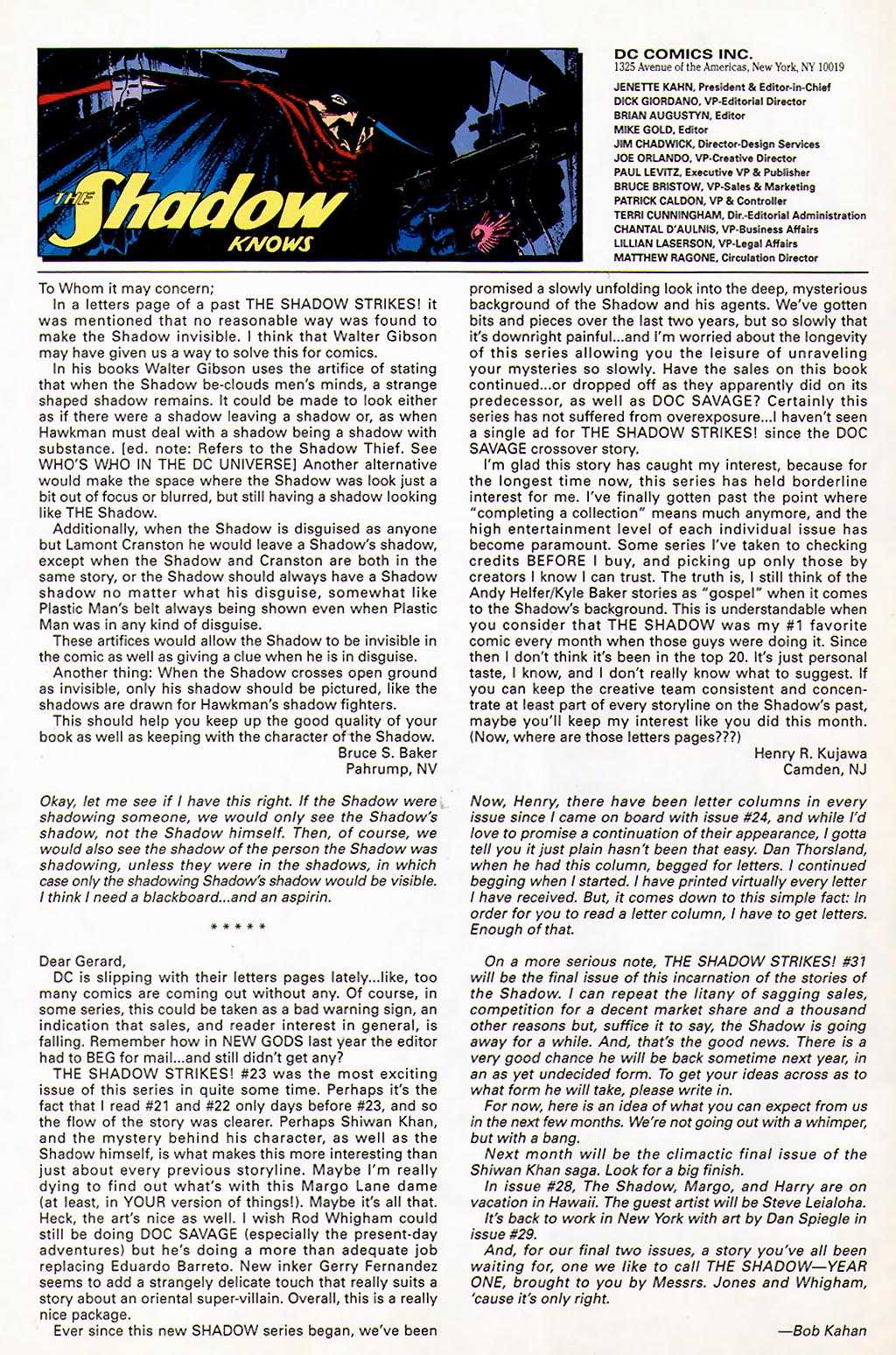 Read online The Shadow Strikes! comic -  Issue #26 - 27