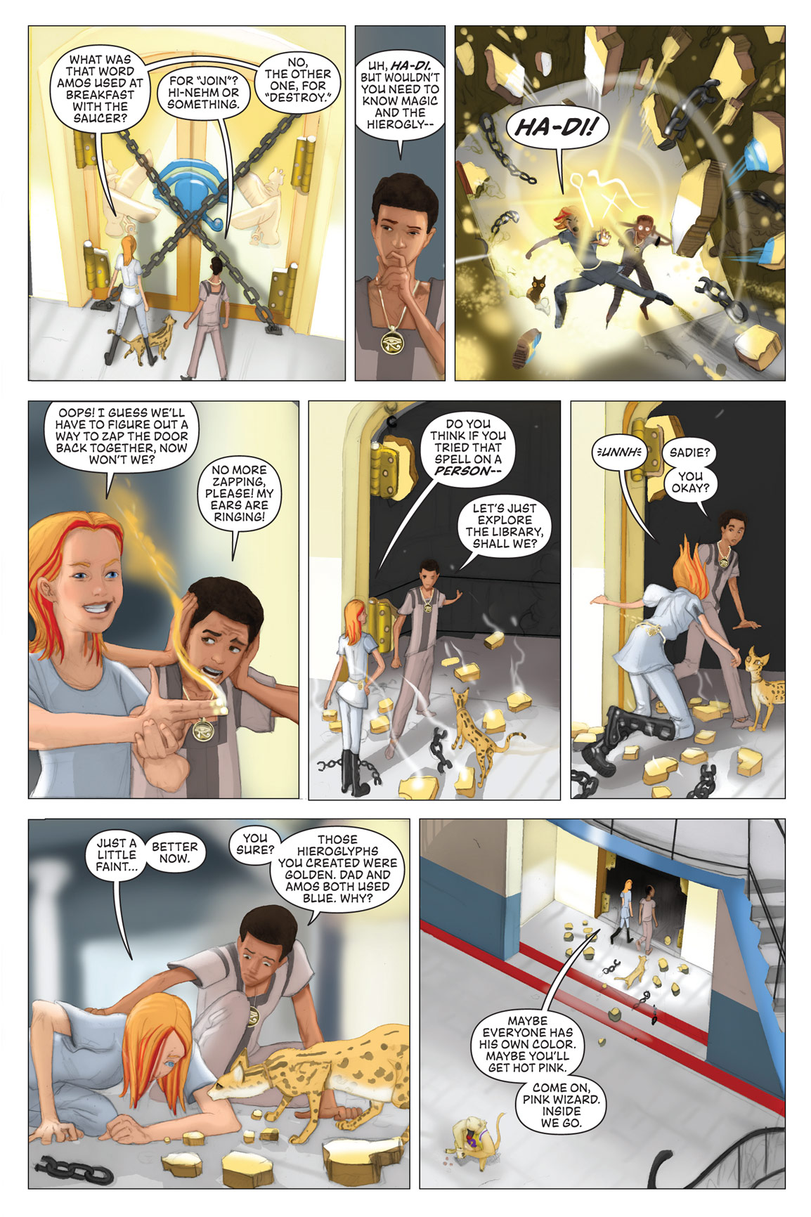 Read online The Kane Chronicles comic -  Issue # TPB 1 - 40