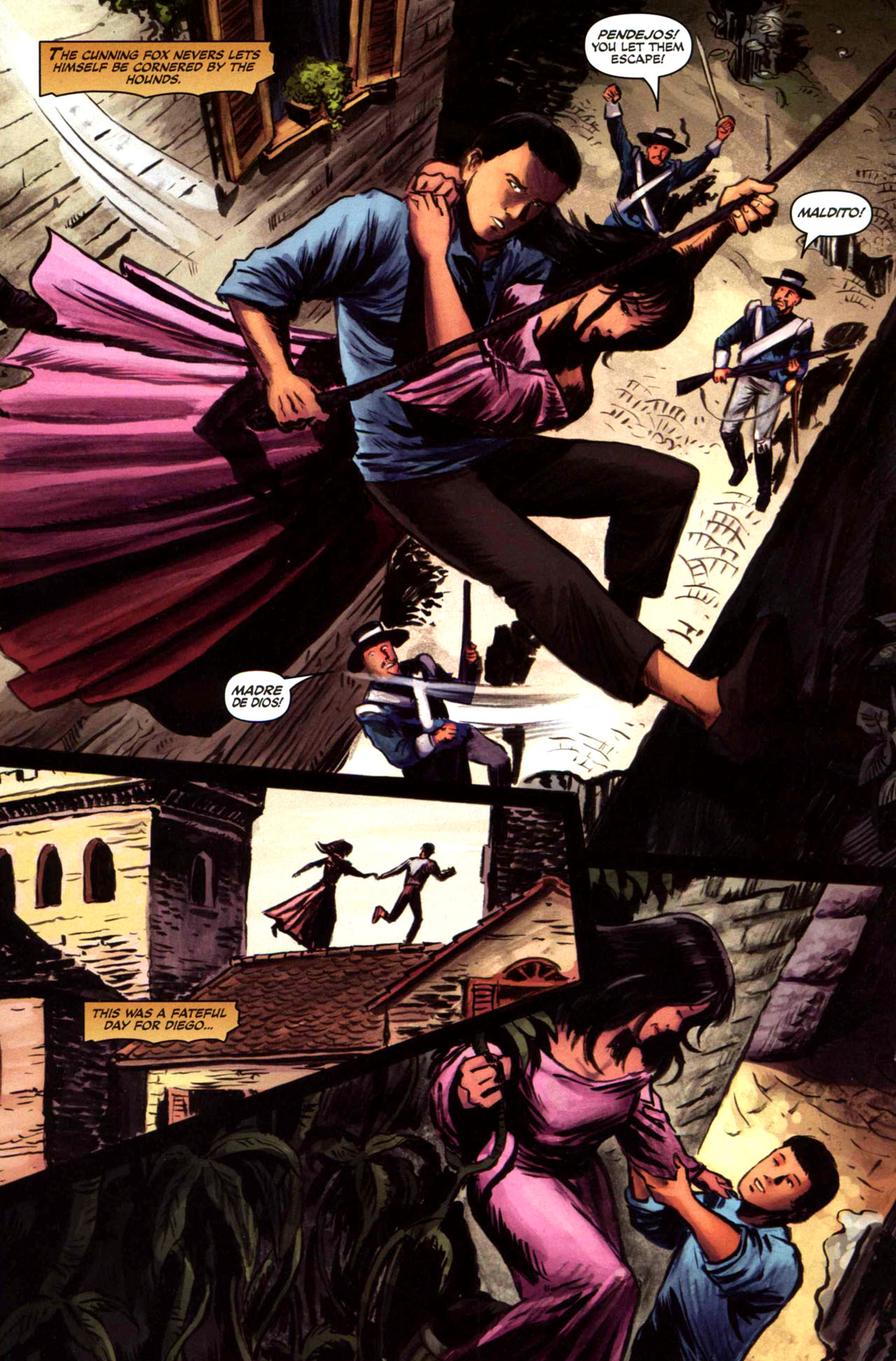 Read online Zorro (2008) comic -  Issue #4 - 16