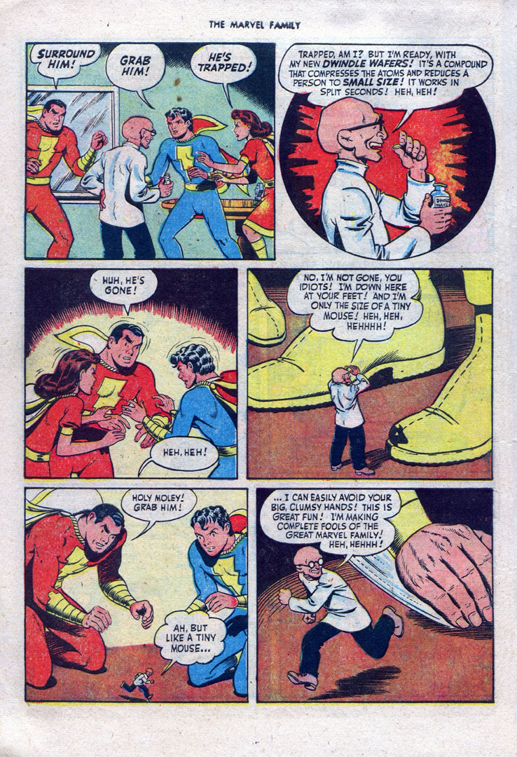 Read online The Marvel Family comic -  Issue #34 - 6