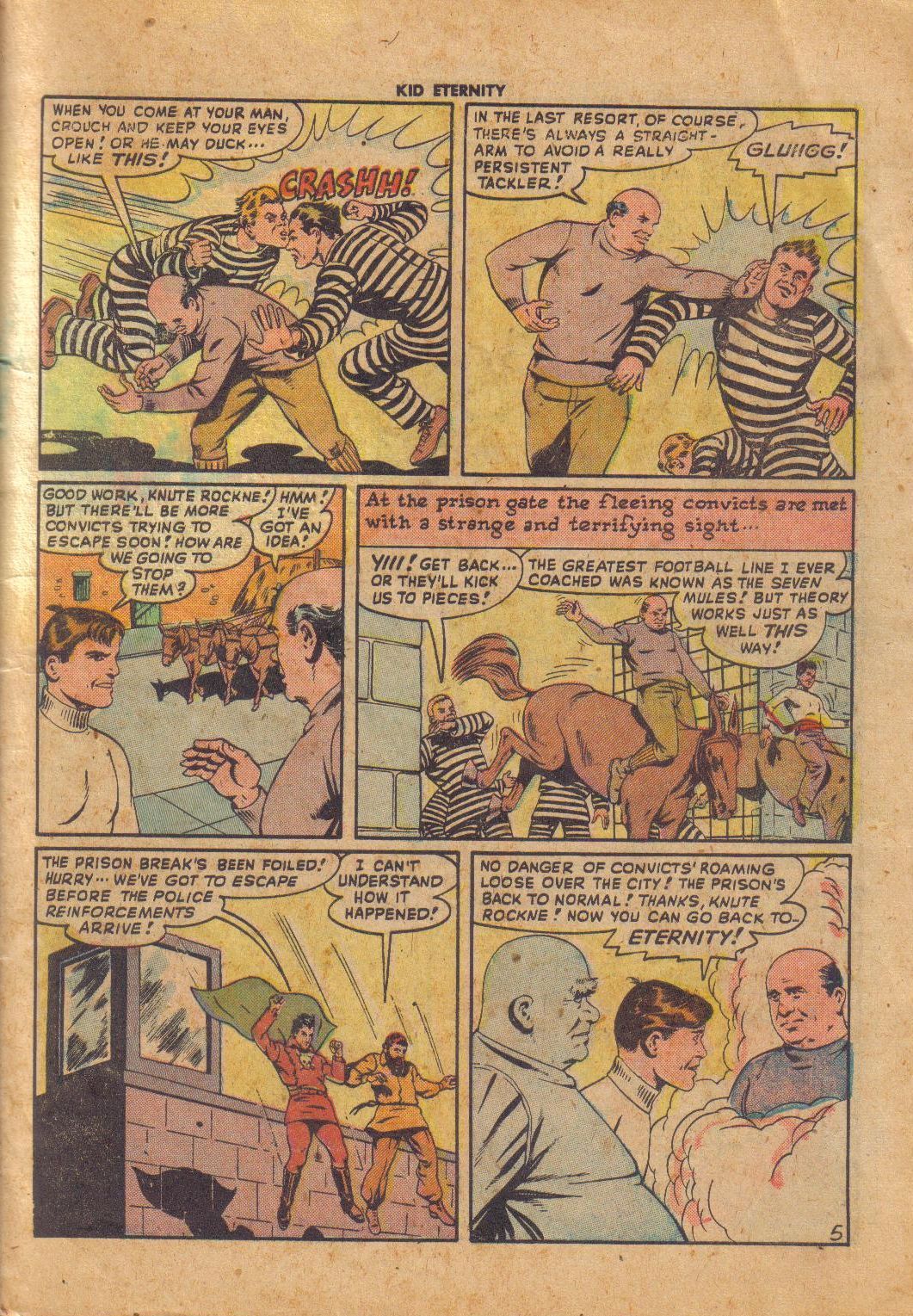 Read online Kid Eternity (1946) comic -  Issue #15 - 8