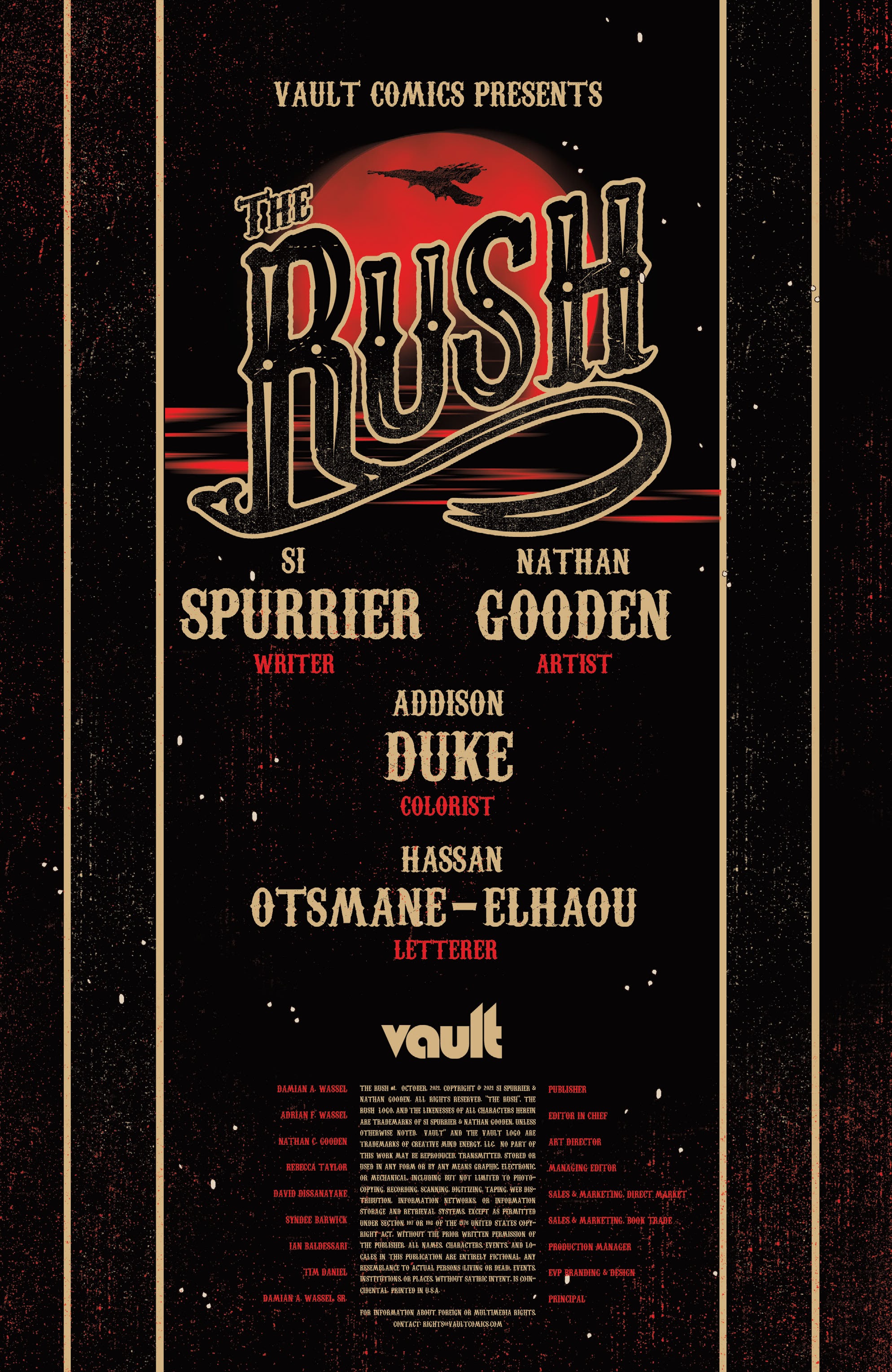 Read online The Rush comic -  Issue #1 - 2