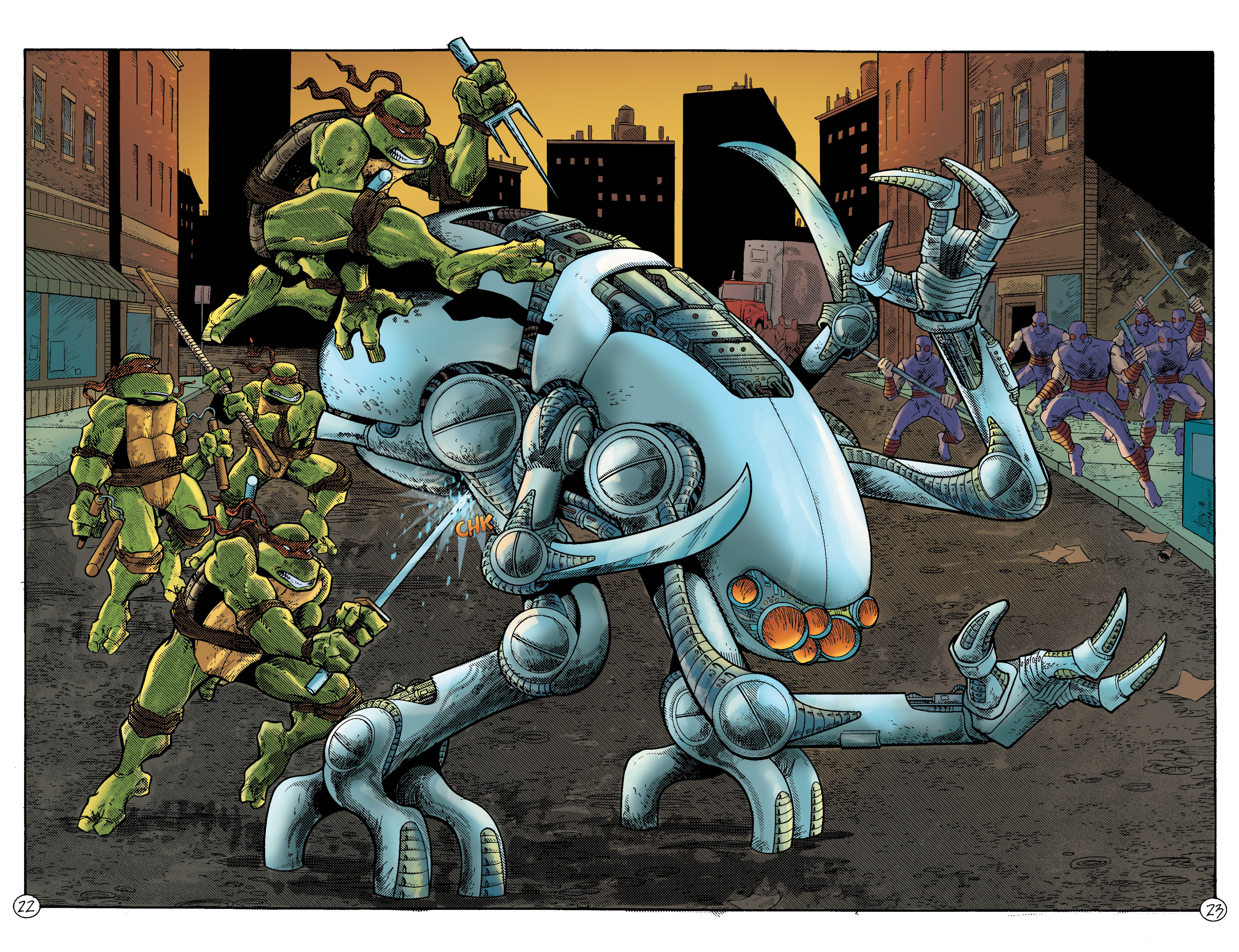 Read online Teenage Mutant Ninja Turtles Color Classics (2015) comic -  Issue #5 - 23