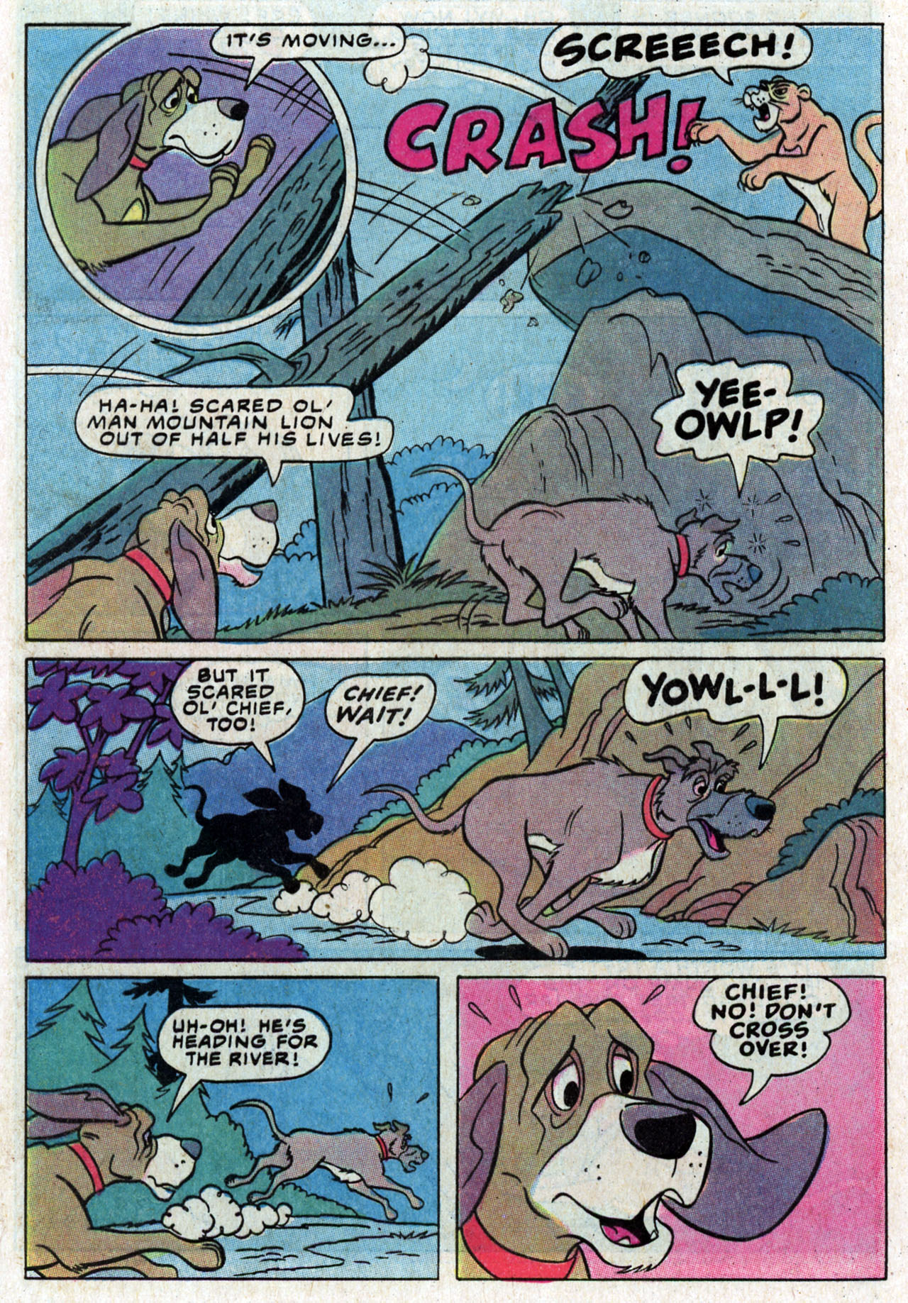 Read online Walt Disney Productions' The Fox and the Hound comic -  Issue #3 - 32
