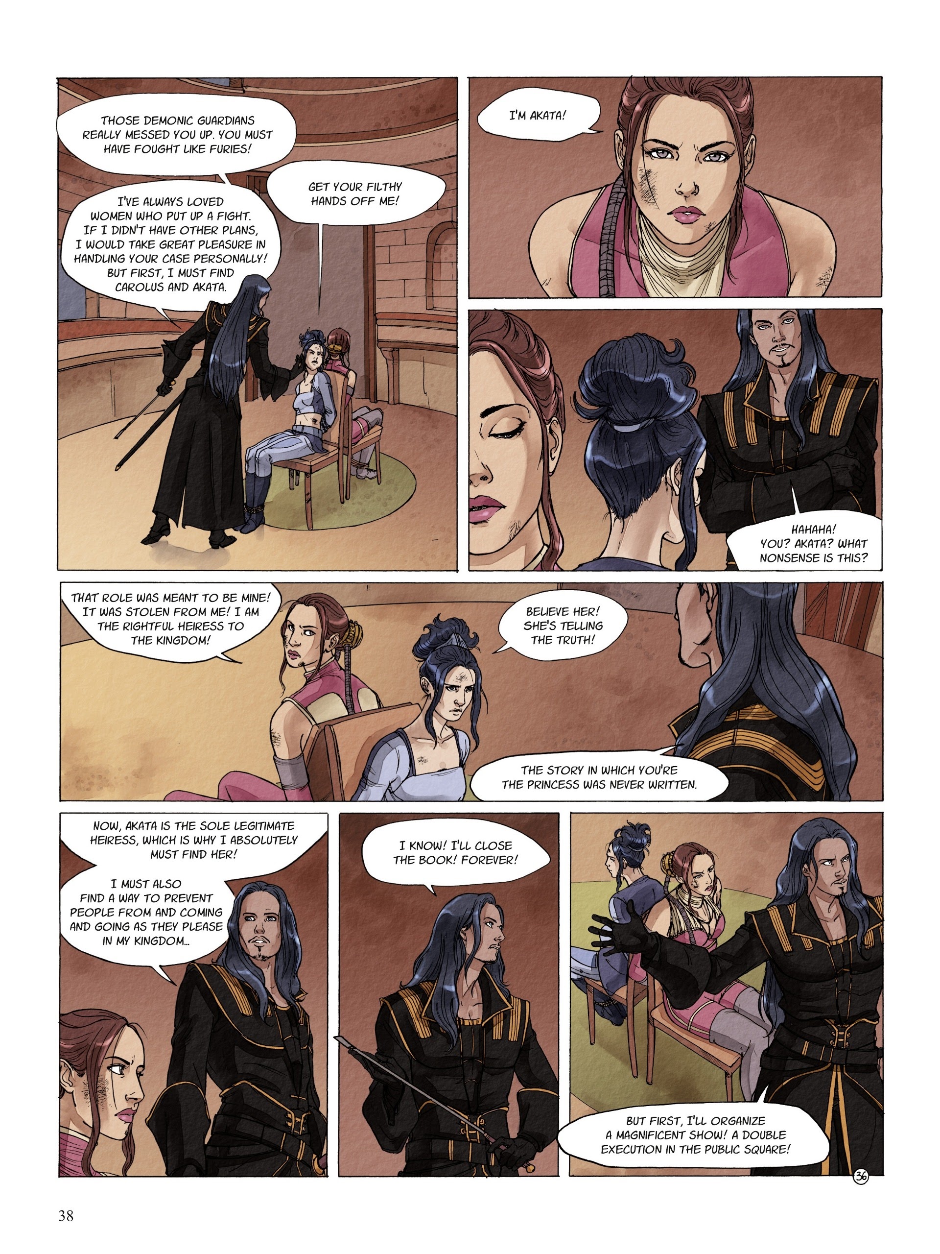 Read online Nanami comic -  Issue #5 - 38