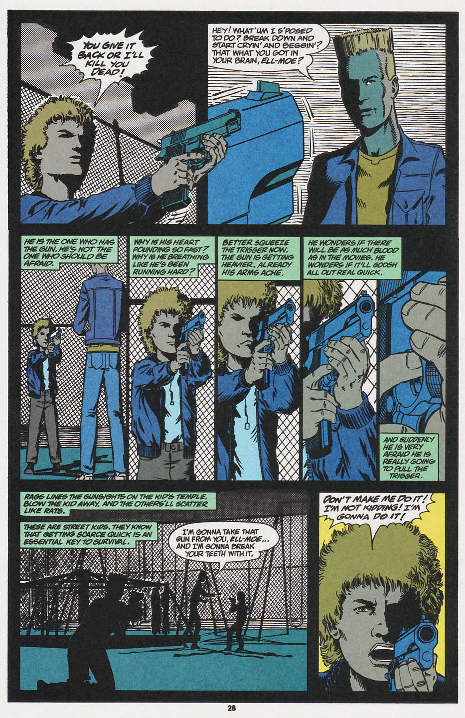 Read online Spider-Man (1990) comic -  Issue #28 - There's Something About A Gun Part 2 - 22