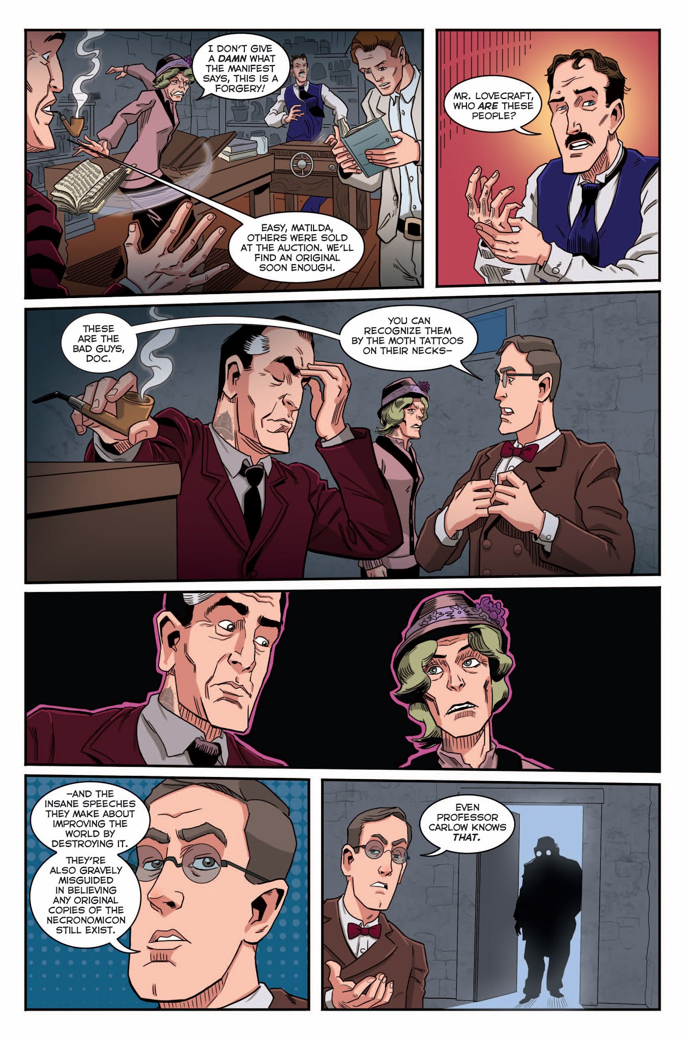 Read online Herald: Lovecraft and Tesla comic -  Issue #3 - 9