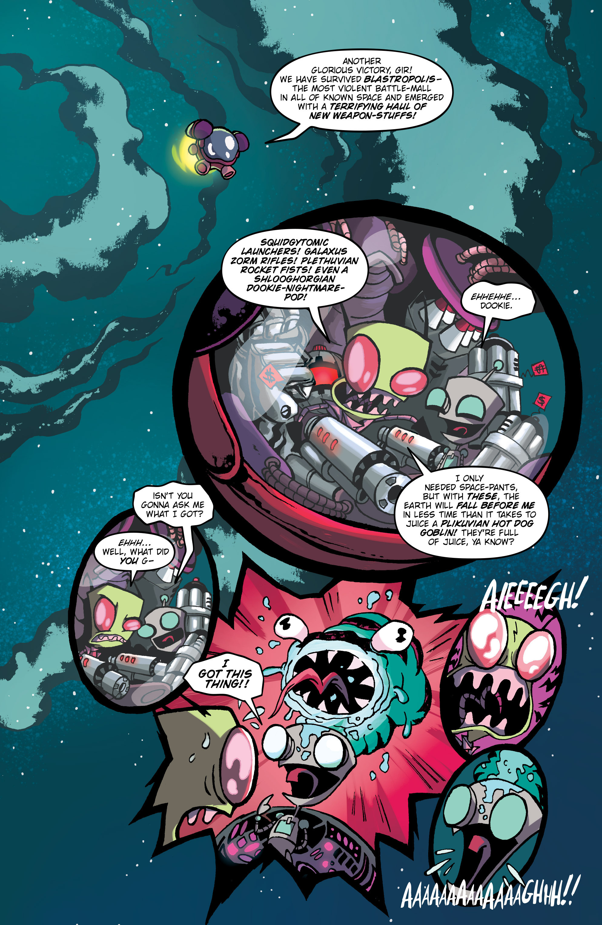 Read online Invader Zim comic -  Issue # _TPB 2 - 34