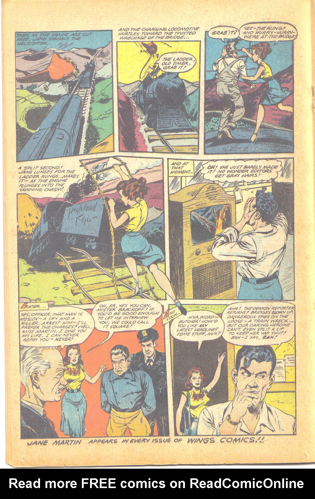 Read online Wings Comics comic -  Issue #103 - 26