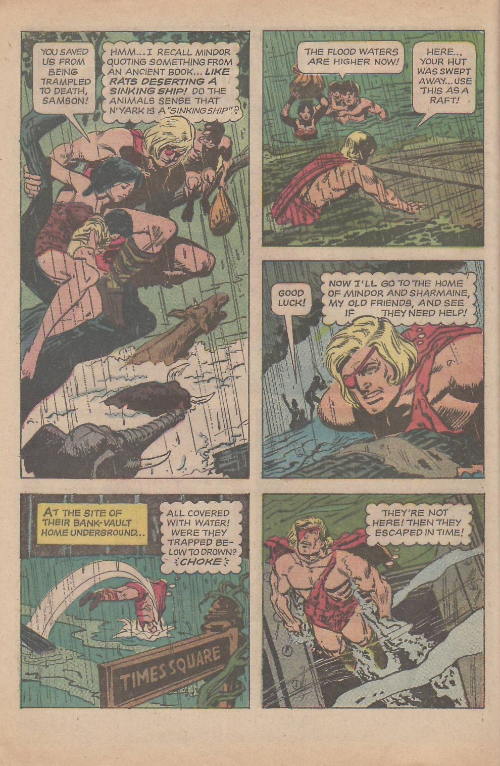 Read online Mighty Samson (1964) comic -  Issue #19 - 4
