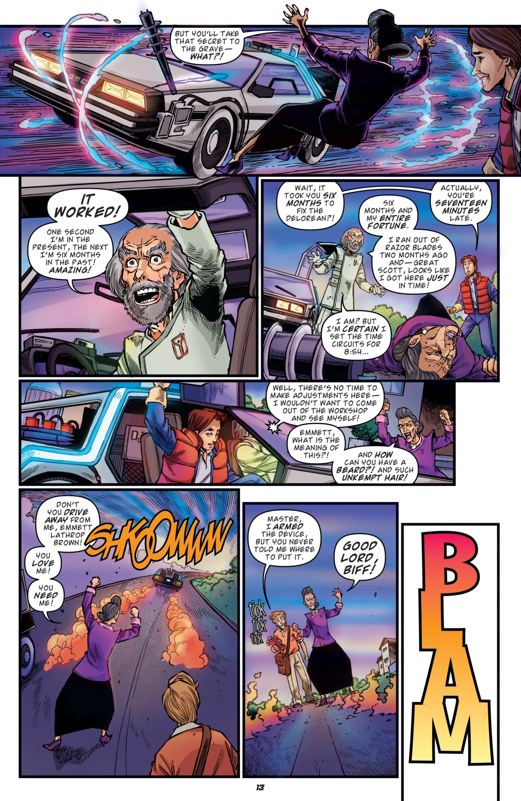 Read online Back to the Future: Citizen Brown comic -  Issue #4 - 15