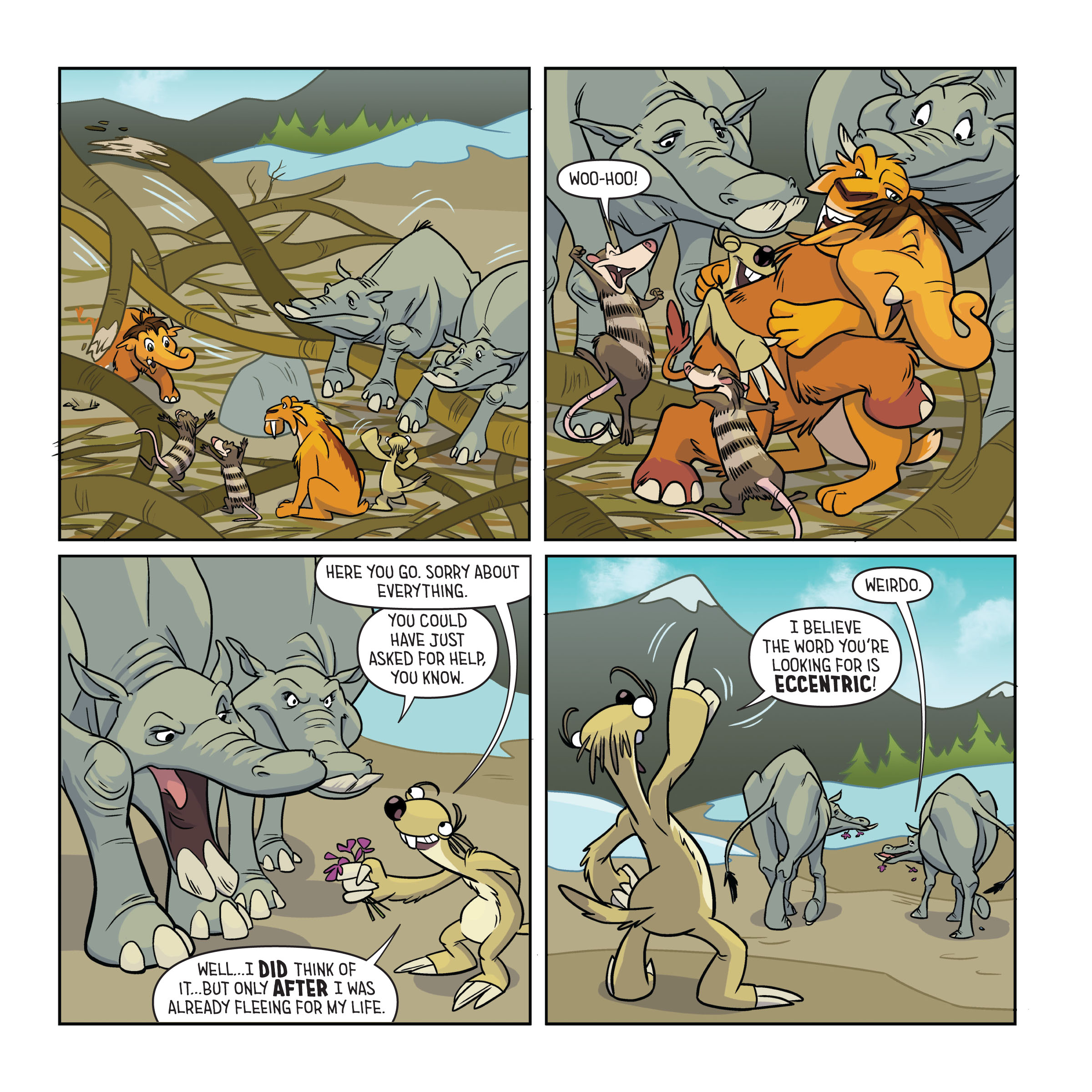 Read online Ice Age: Playing Favorites comic -  Issue # Full - 23