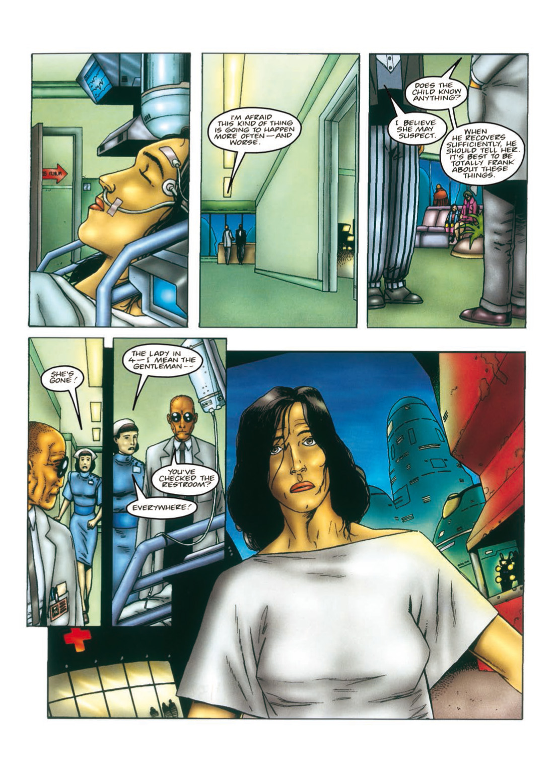 Read online Judge Dredd: America comic -  Issue # TPB - 85