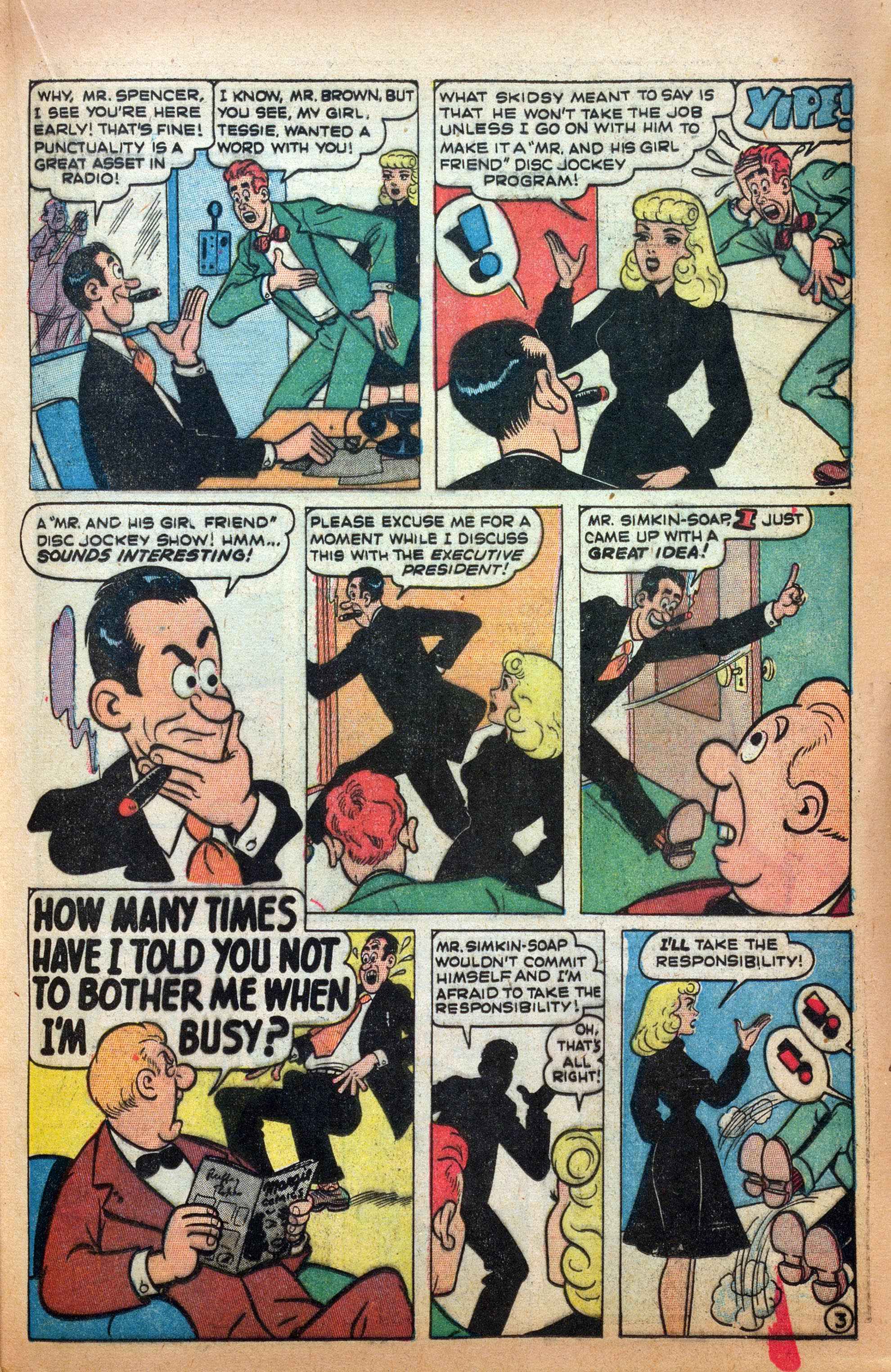 Read online Tessie the Typist comic -  Issue #17 - 31