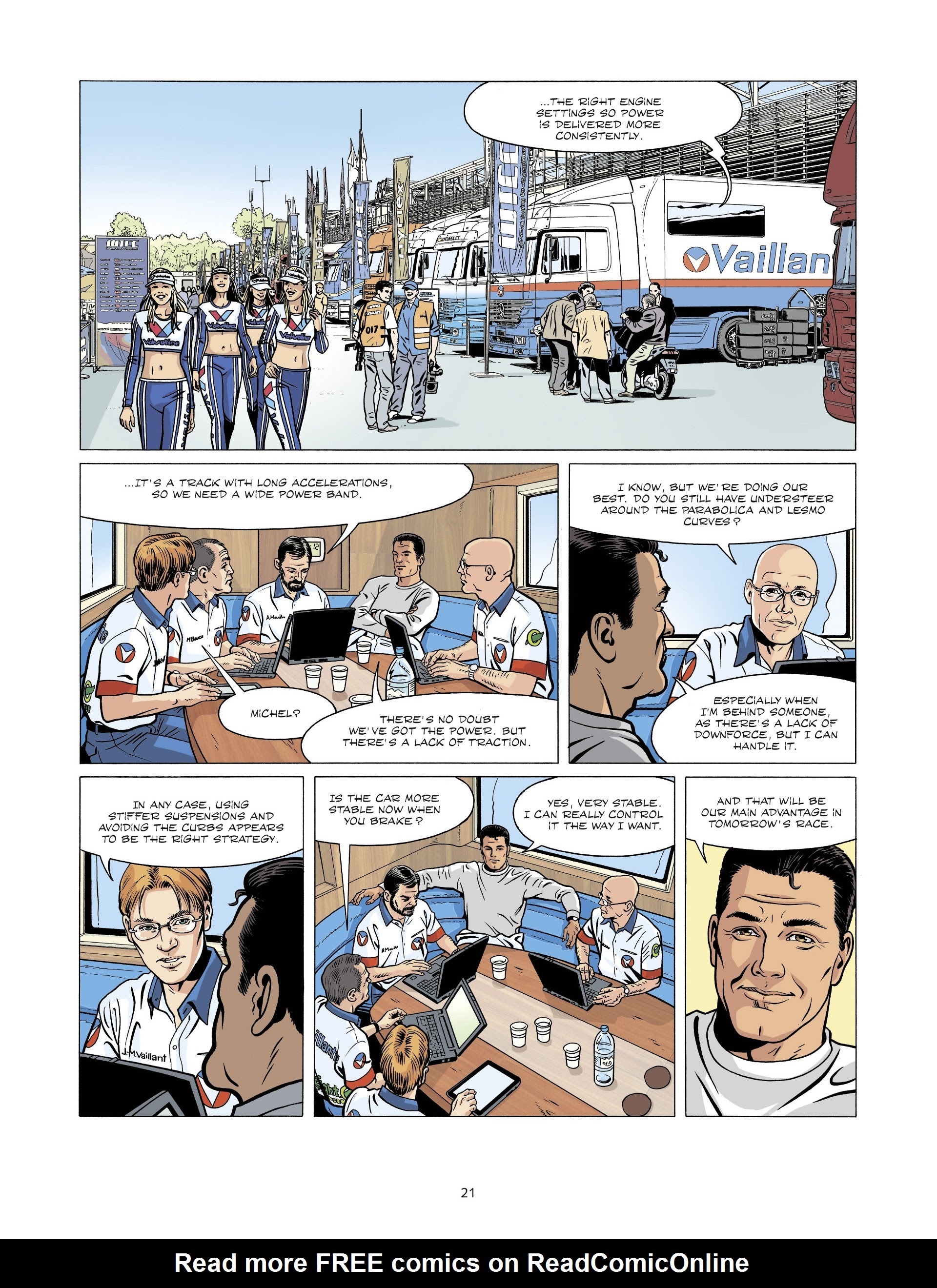 Read online Michel Vaillant comic -  Issue #1 - 23