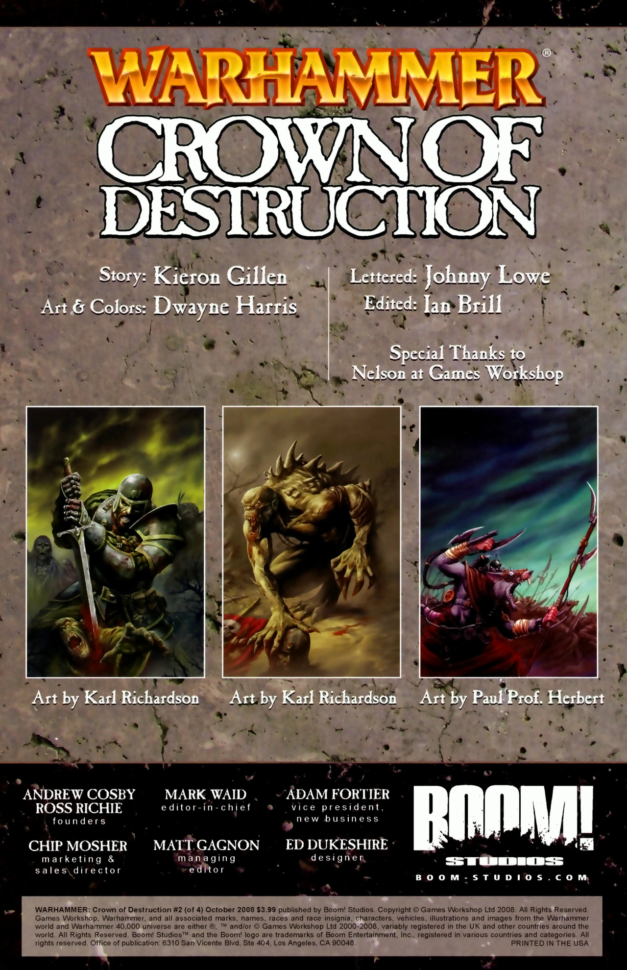 Read online Warhammer: Crown of Destruction comic -  Issue #2 - 2