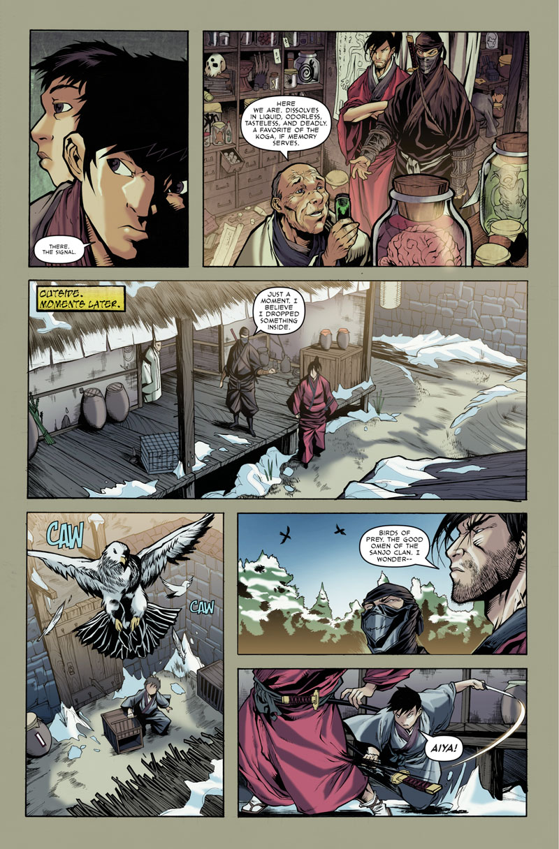 Read online Samurai's Blood comic -  Issue #5 - 14