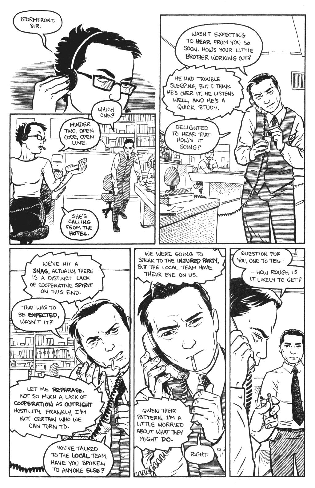 Read online Queen & Country comic -  Issue #18 - 22