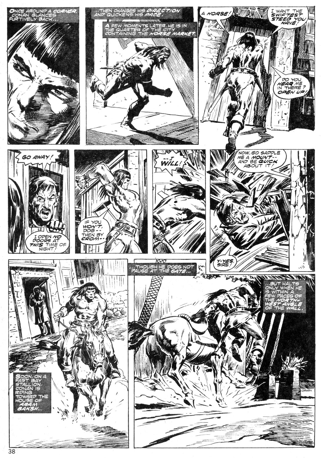 Read online The Savage Sword Of Conan comic -  Issue #14 - 38