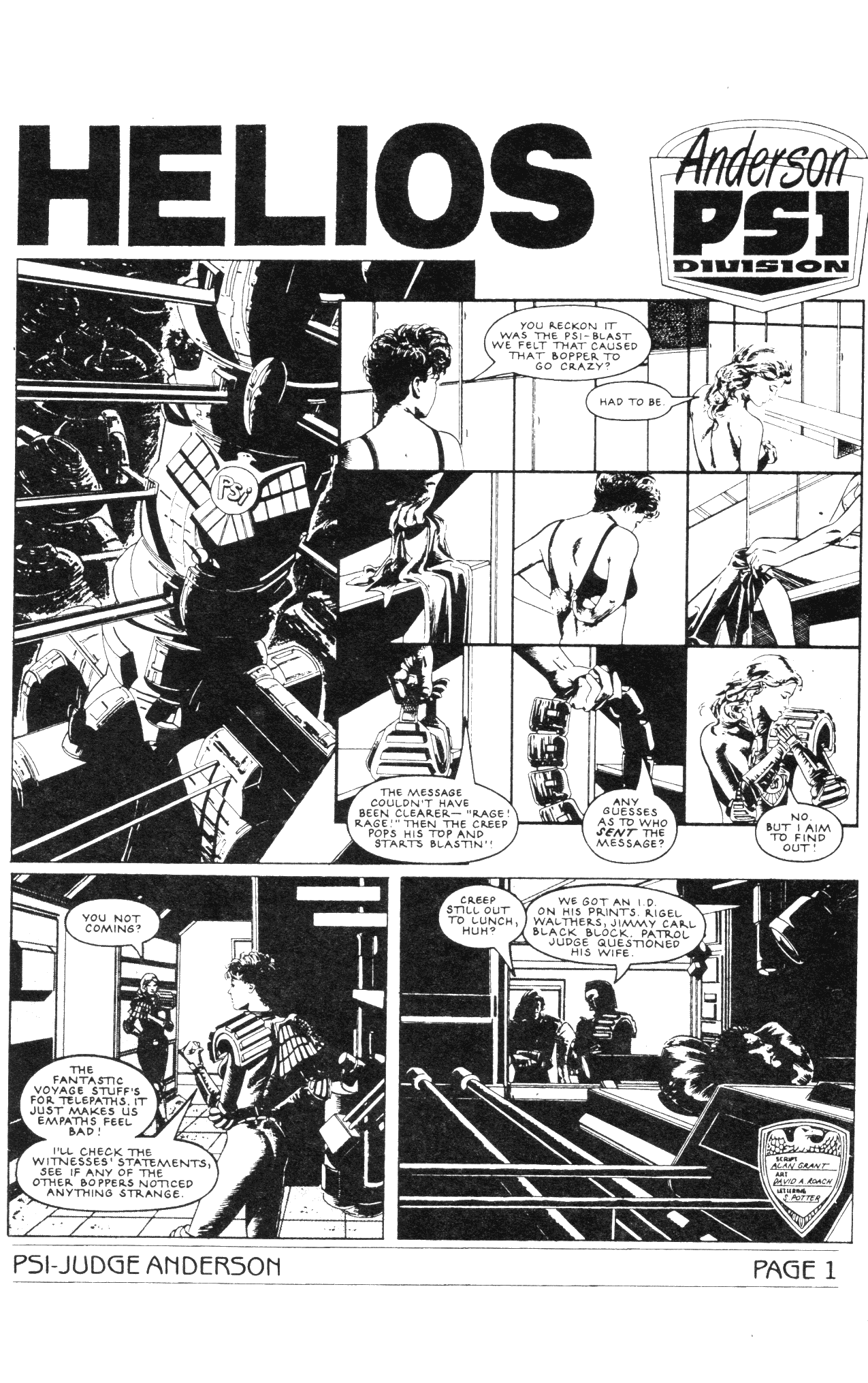 Read online Psi-Judge Anderson comic -  Issue #9 - 3