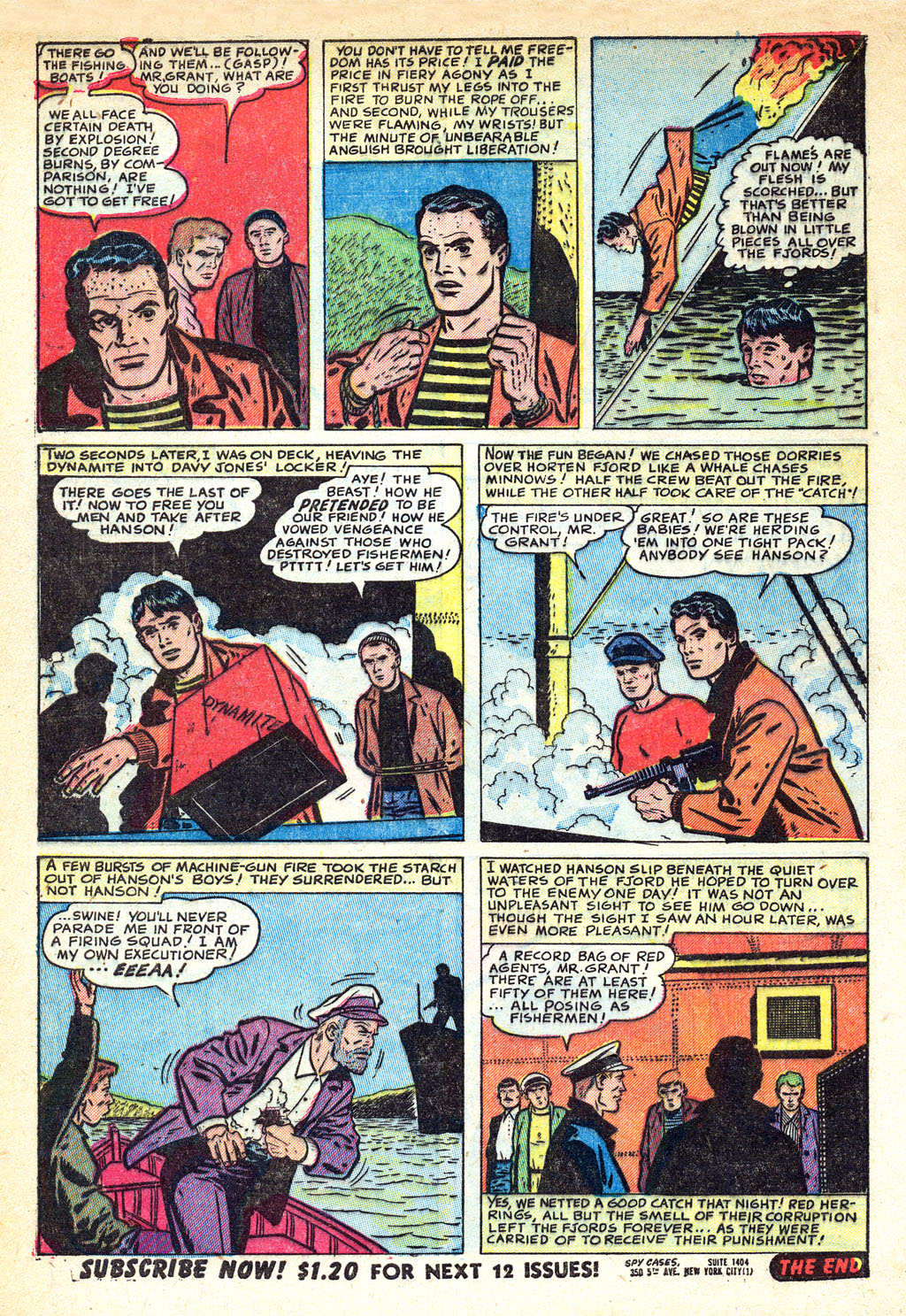 Read online Spy Cases comic -  Issue #7 - 32